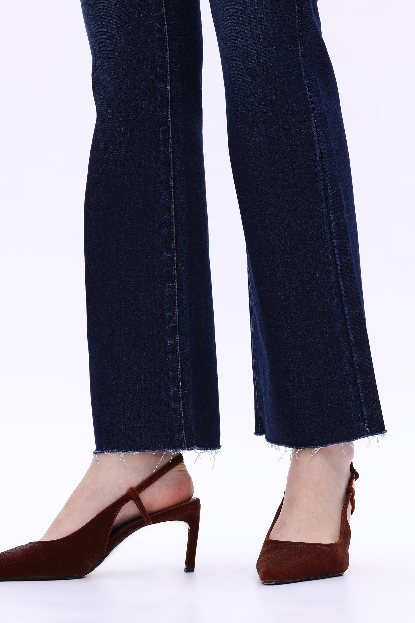 Flattering High Rise Bootcut Flare Denim Jeans OSF1137