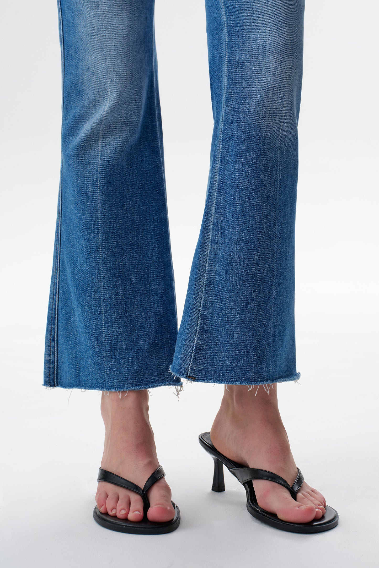 High Rise Bootcut Denim Jeans OSF1147EC