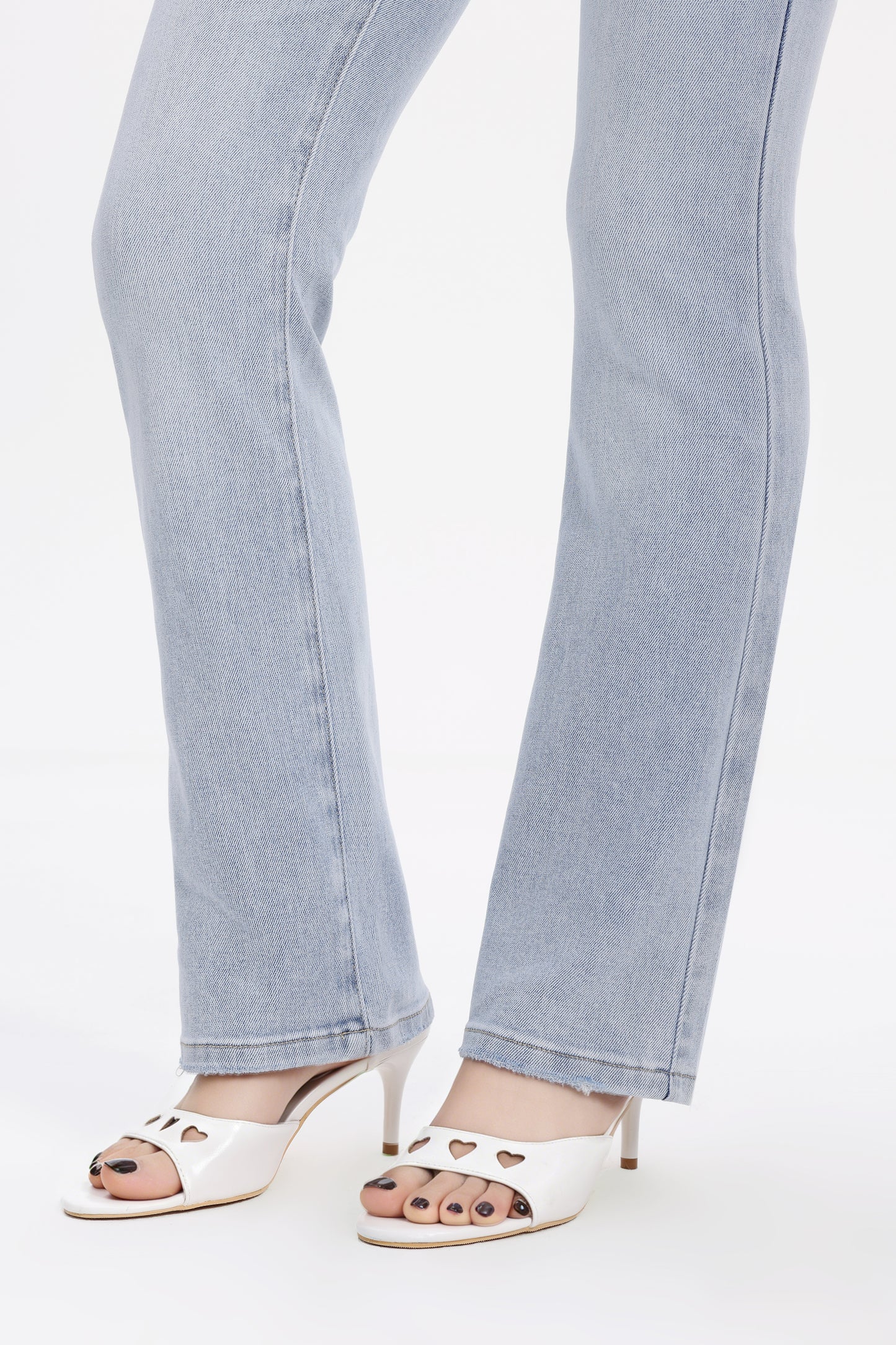 High Rise Bootcut Denim Jeans OSF1143EC