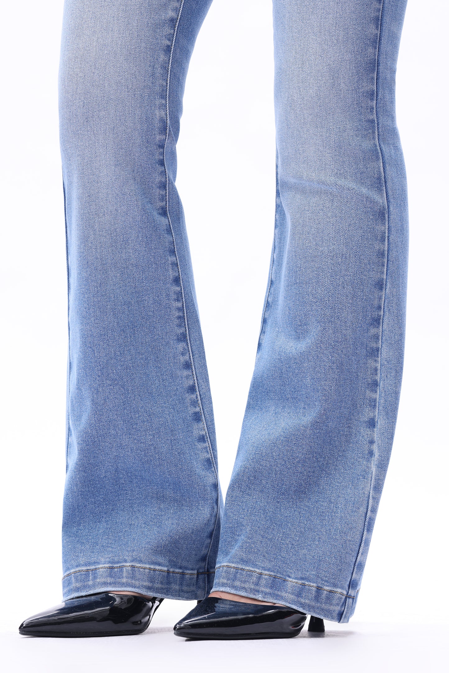 High Rise Bootcut Full Jeans ESFF620102