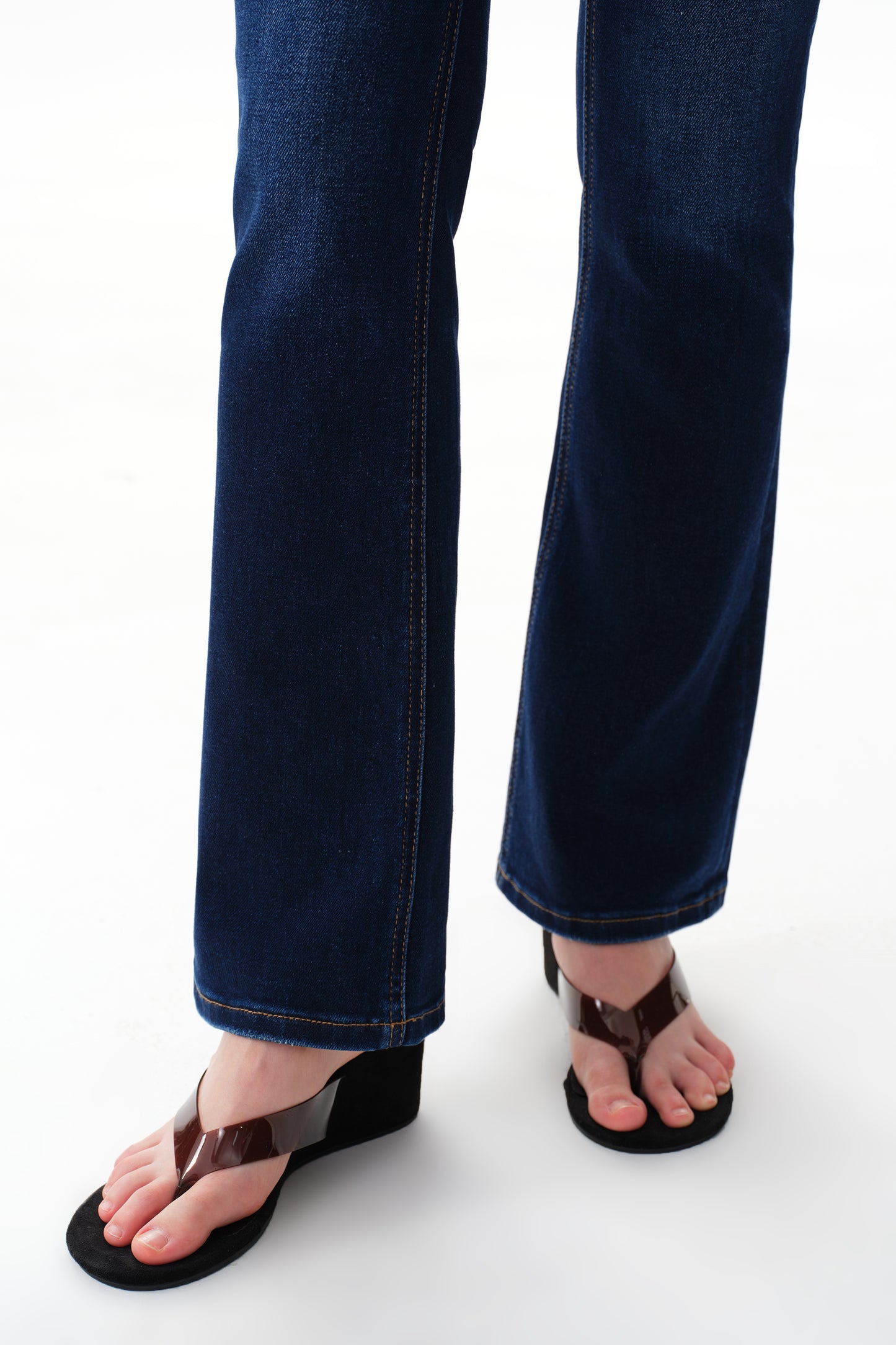 Mid Rise Bootcut Denim Jeans OSF1150