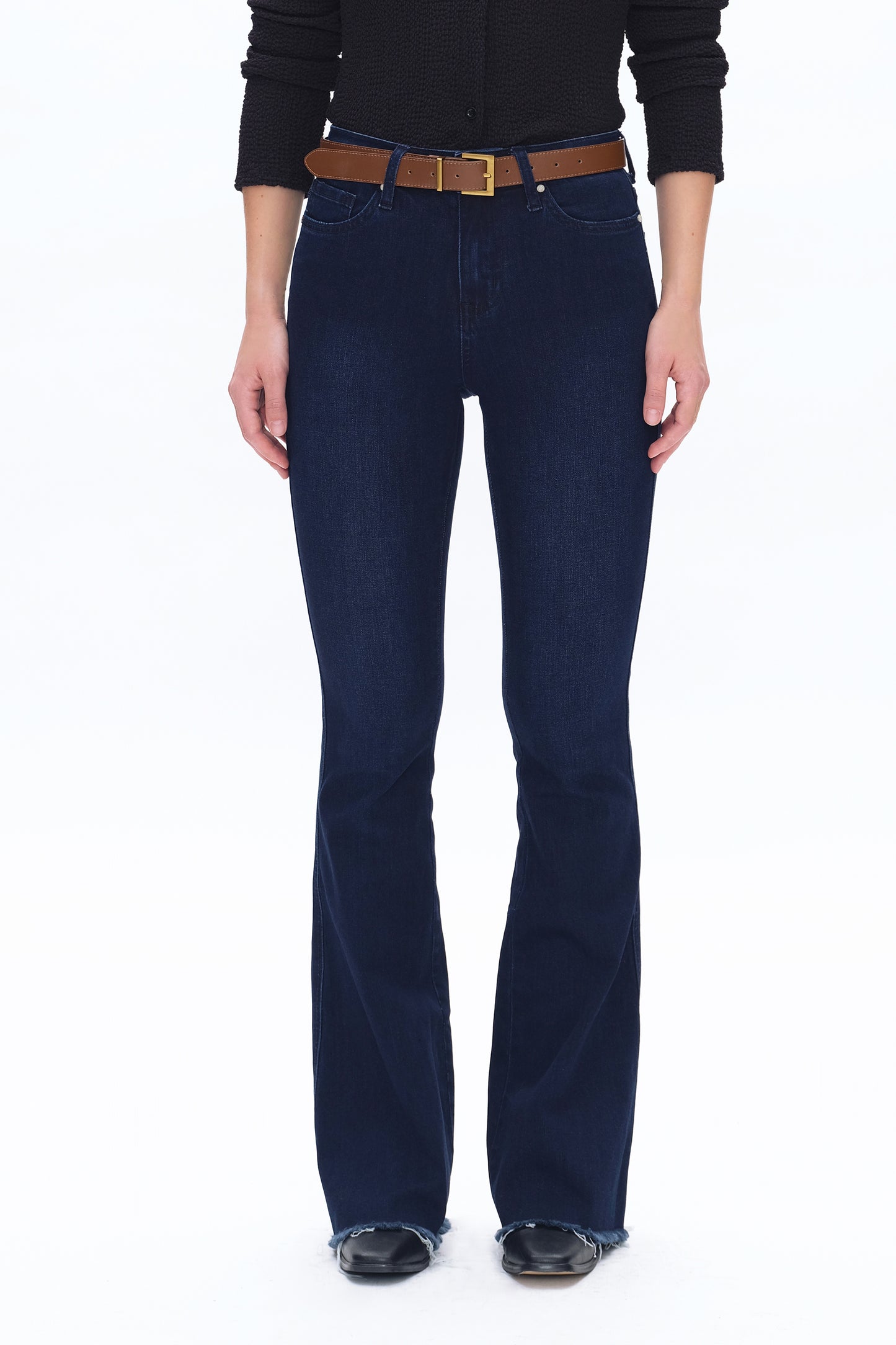 Mid Rise Flare Denim Jeans OSF1105R