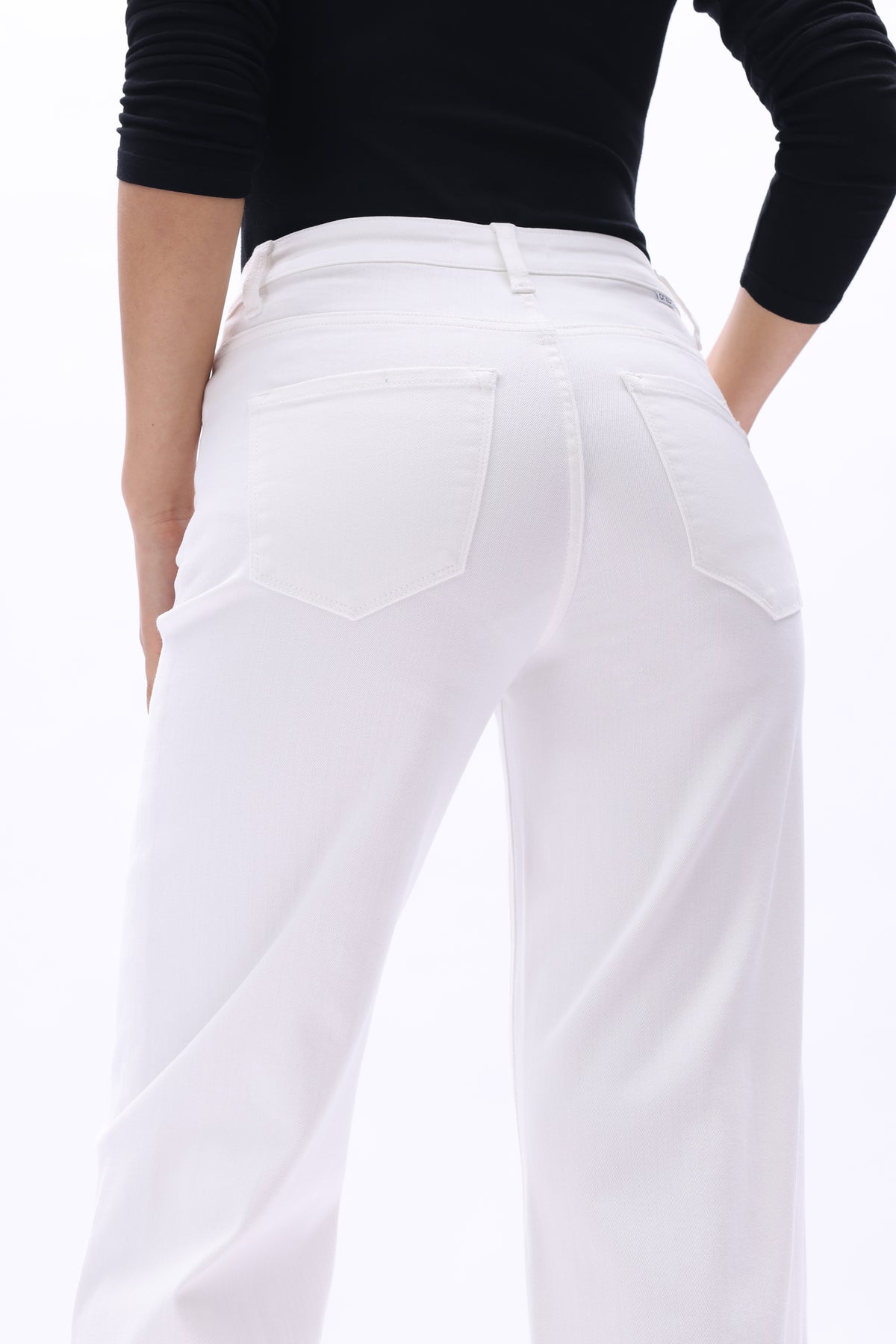 MID HIGH RISE WIDE LEG FULL PANTS ESFW630824