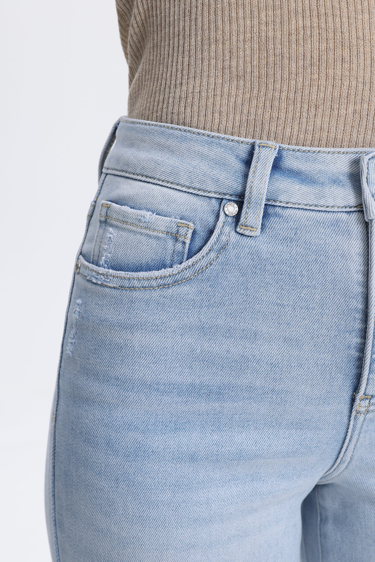 High Rise Wide Leg Denim Jeans - Regular & Petite OSW8099