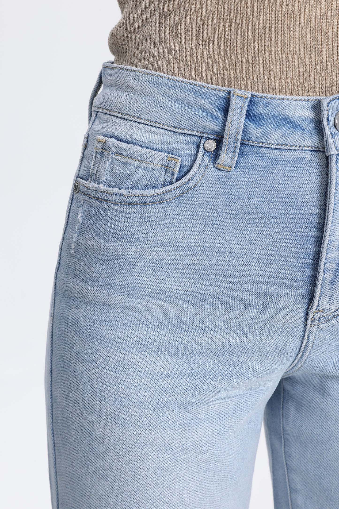 High Rise Wide Leg Denim Jeans - Regular & Petite OSW8099