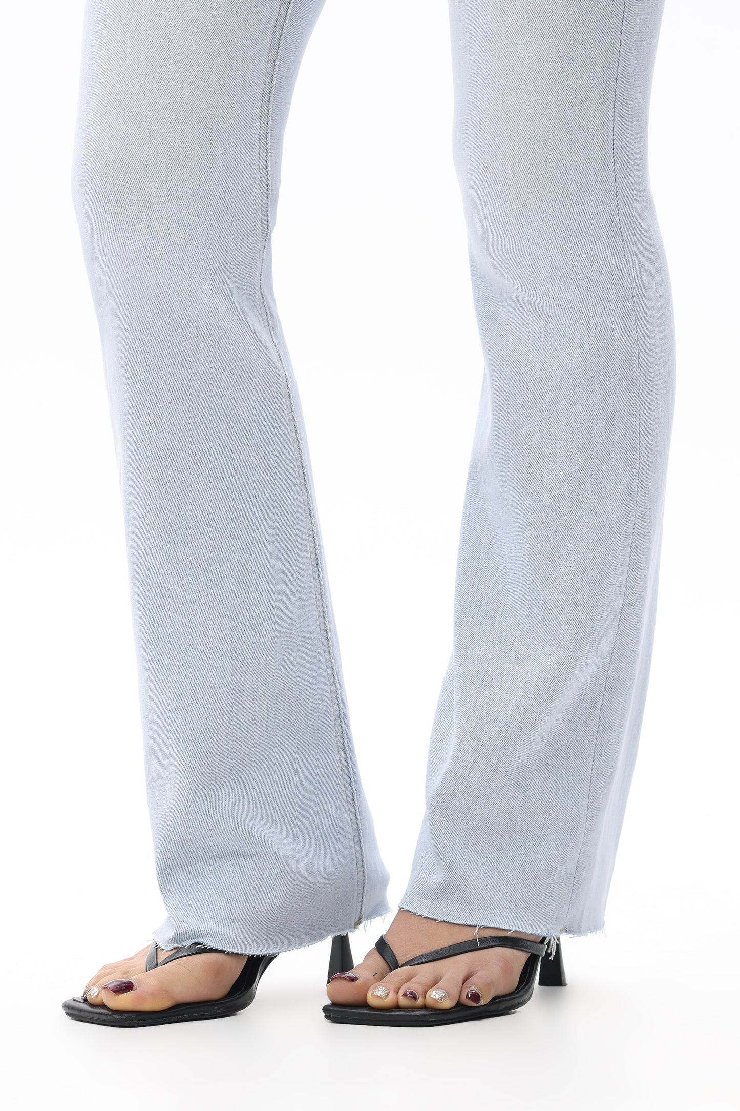 High Rise Bootcut Denim Jeans OSF1149