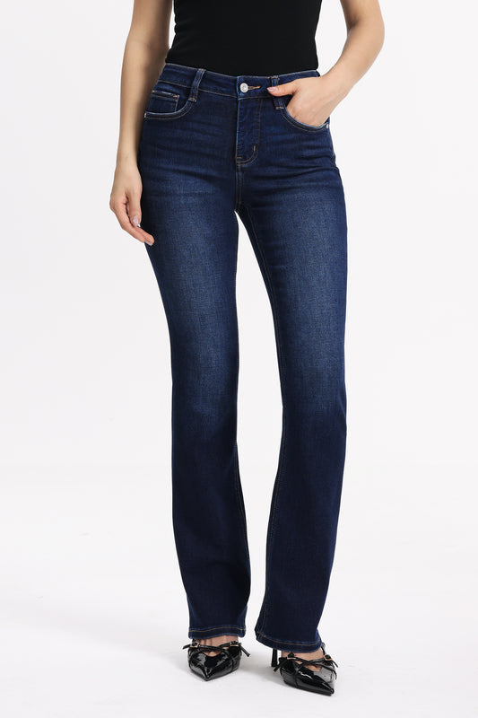Mid Rise Bootcut Denim Jeans OSF1150