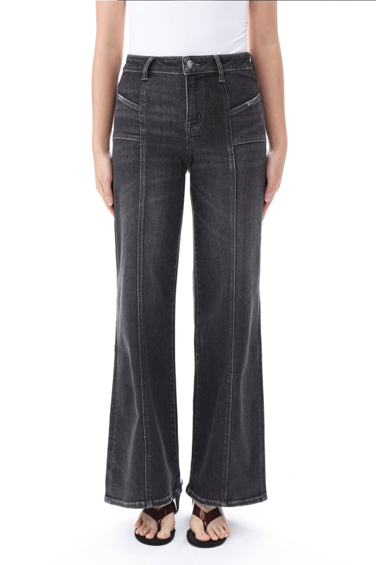 The Luna Low Rise 90‘S Super Flared Wide Leg Full Jeans ESFW630840