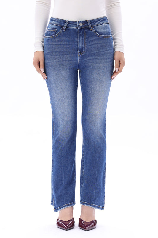 HIGH RISE STRAIGHT CROPPED JEANS ESFT630508