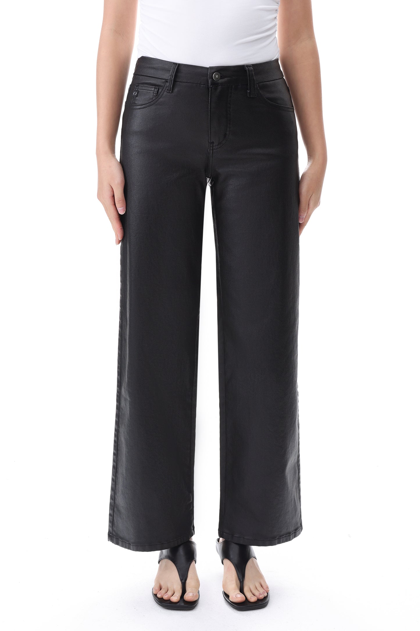 MID RISE WIDE LEG FULL JEANS ESFW640819