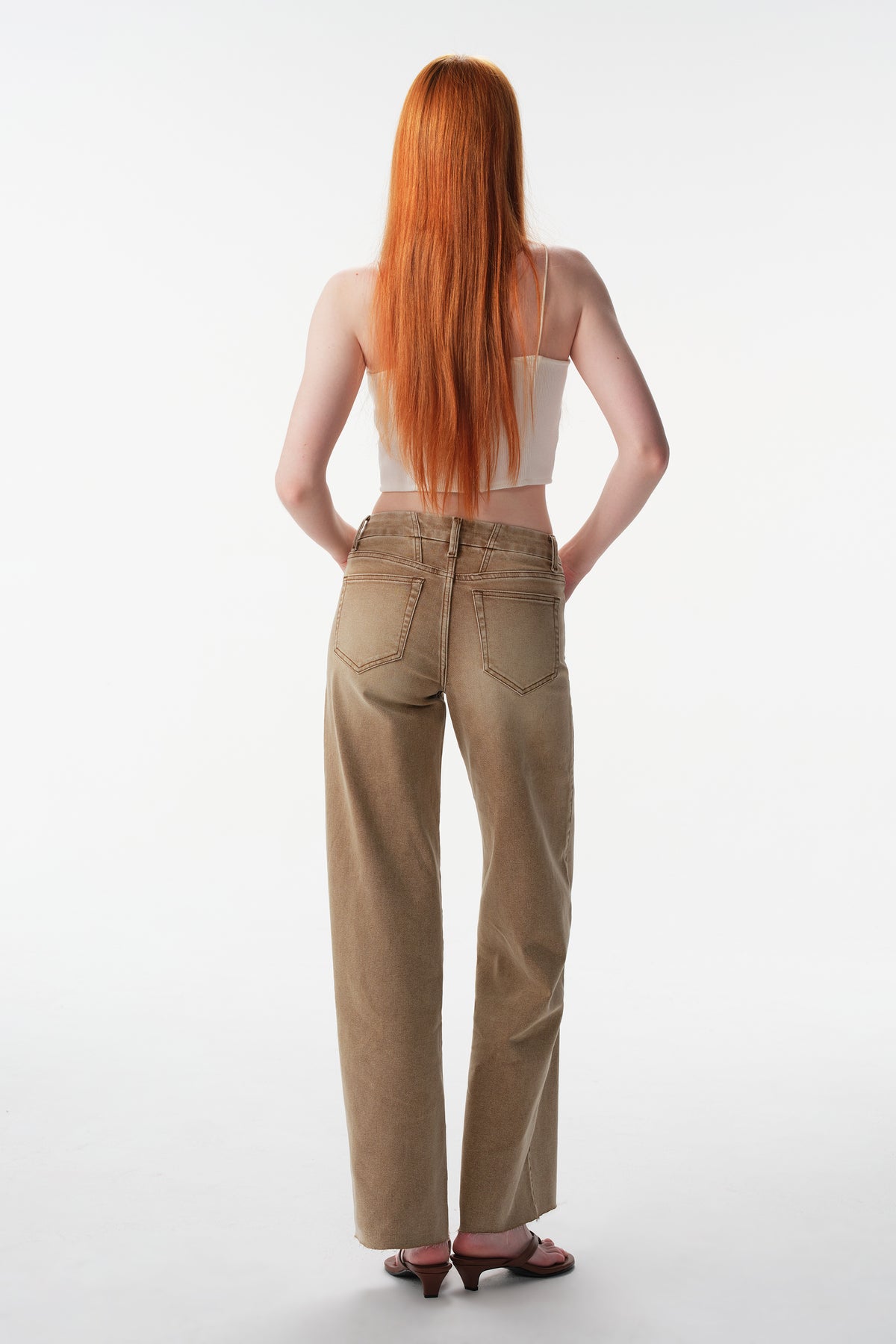 MID RISE WIDE LEG FULL JEANS ESFW620819-P