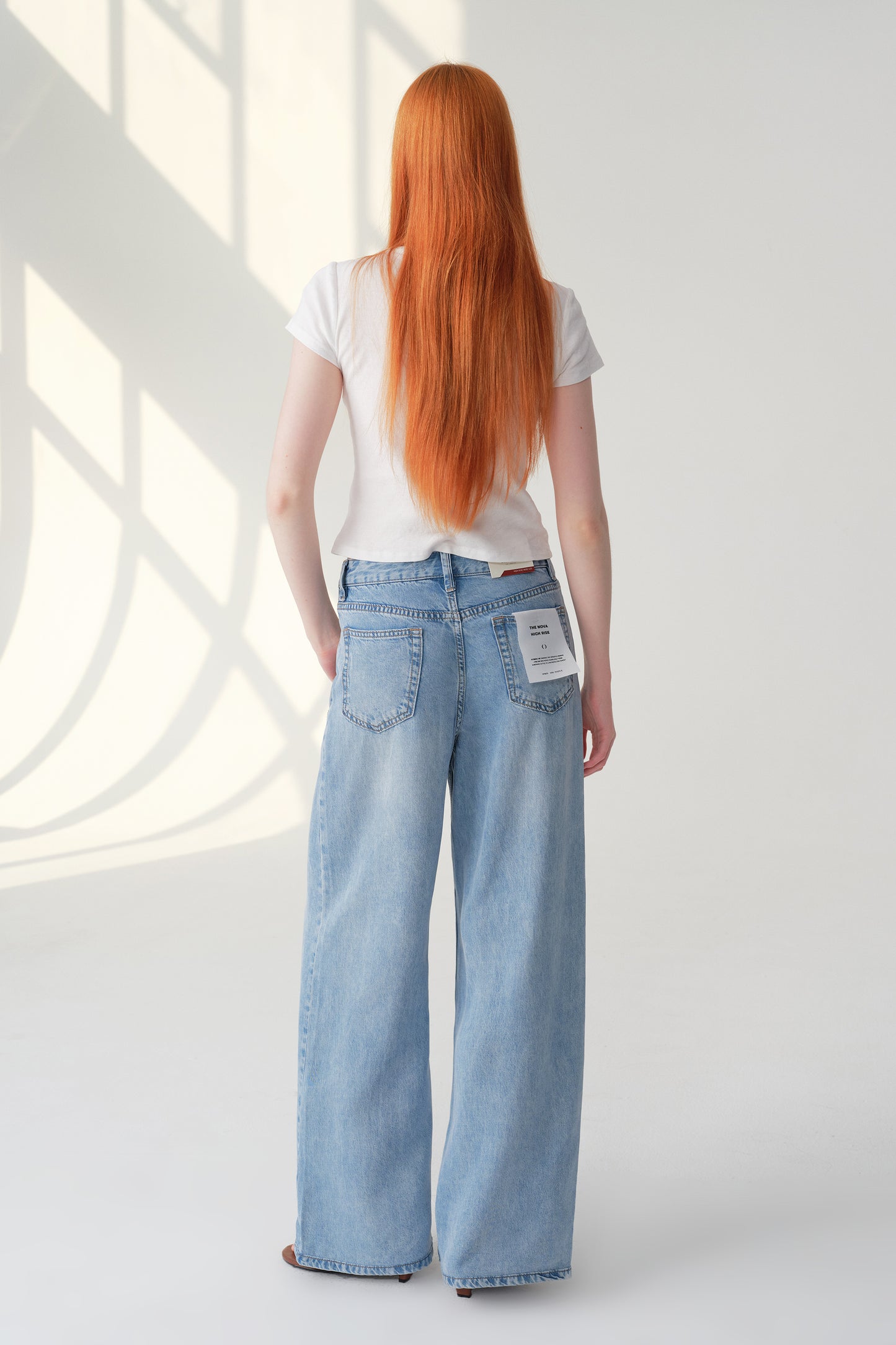 High Rise Wide Leg Jeans ESFW620845