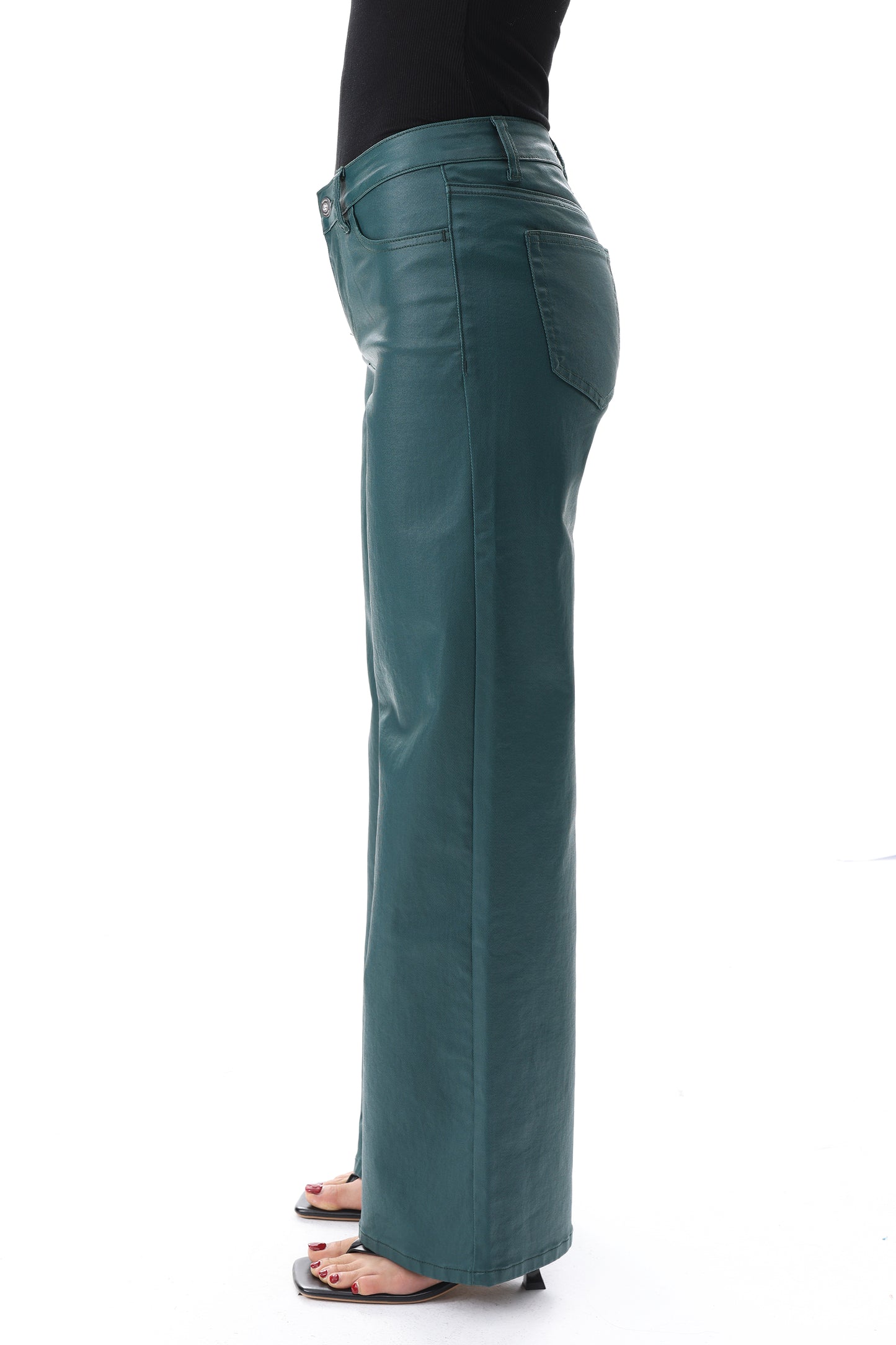 MID RISE WIDE LEG FULL JEANS ESFW640801
