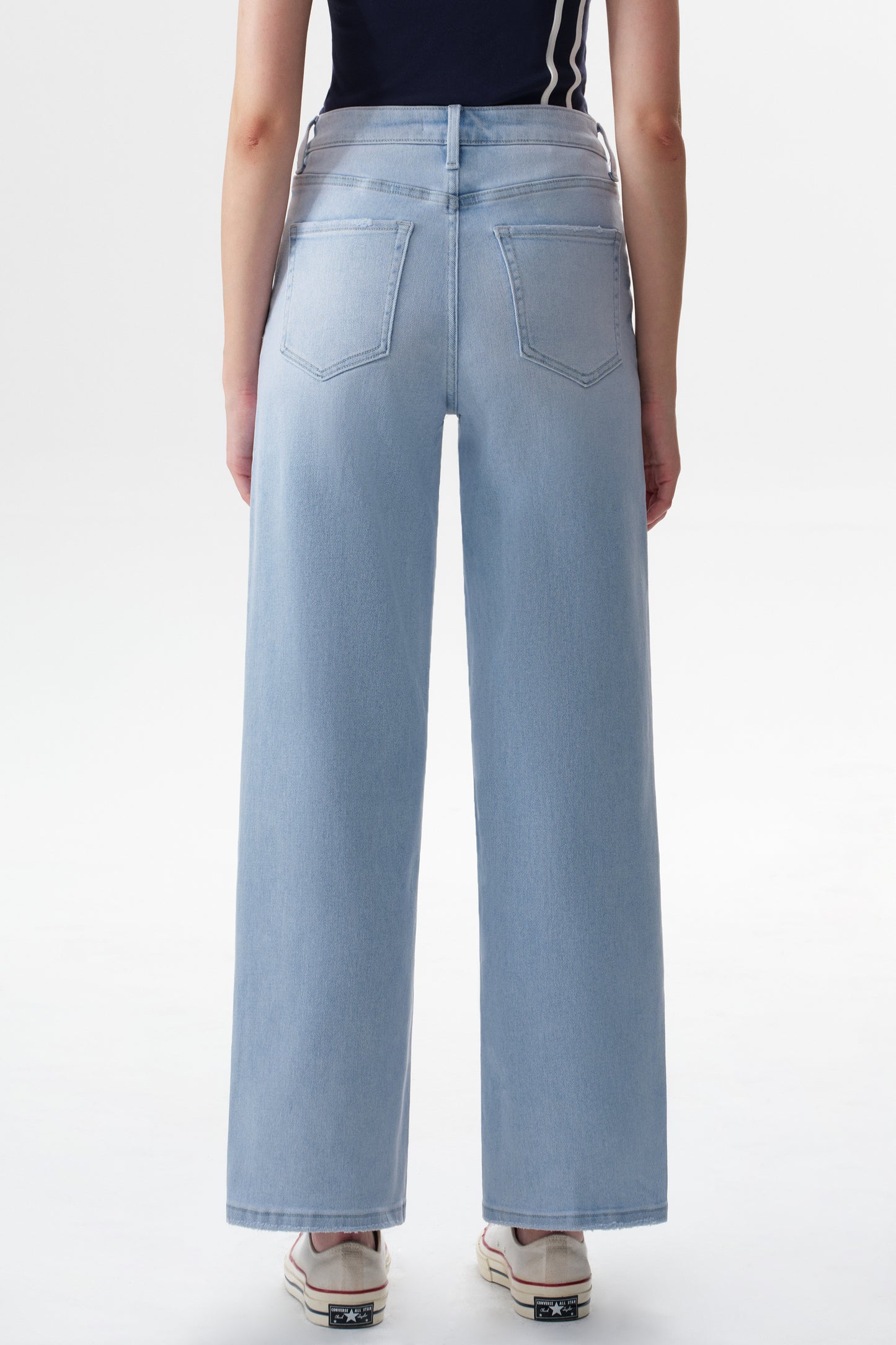 High Waist Loose Baggy Relaxed Tapered Jeans OST5024