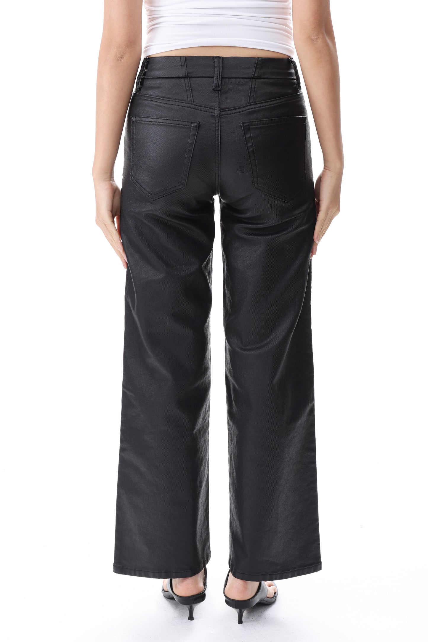 MID RISE WIDE LEG FULL JEANS ESFW640819