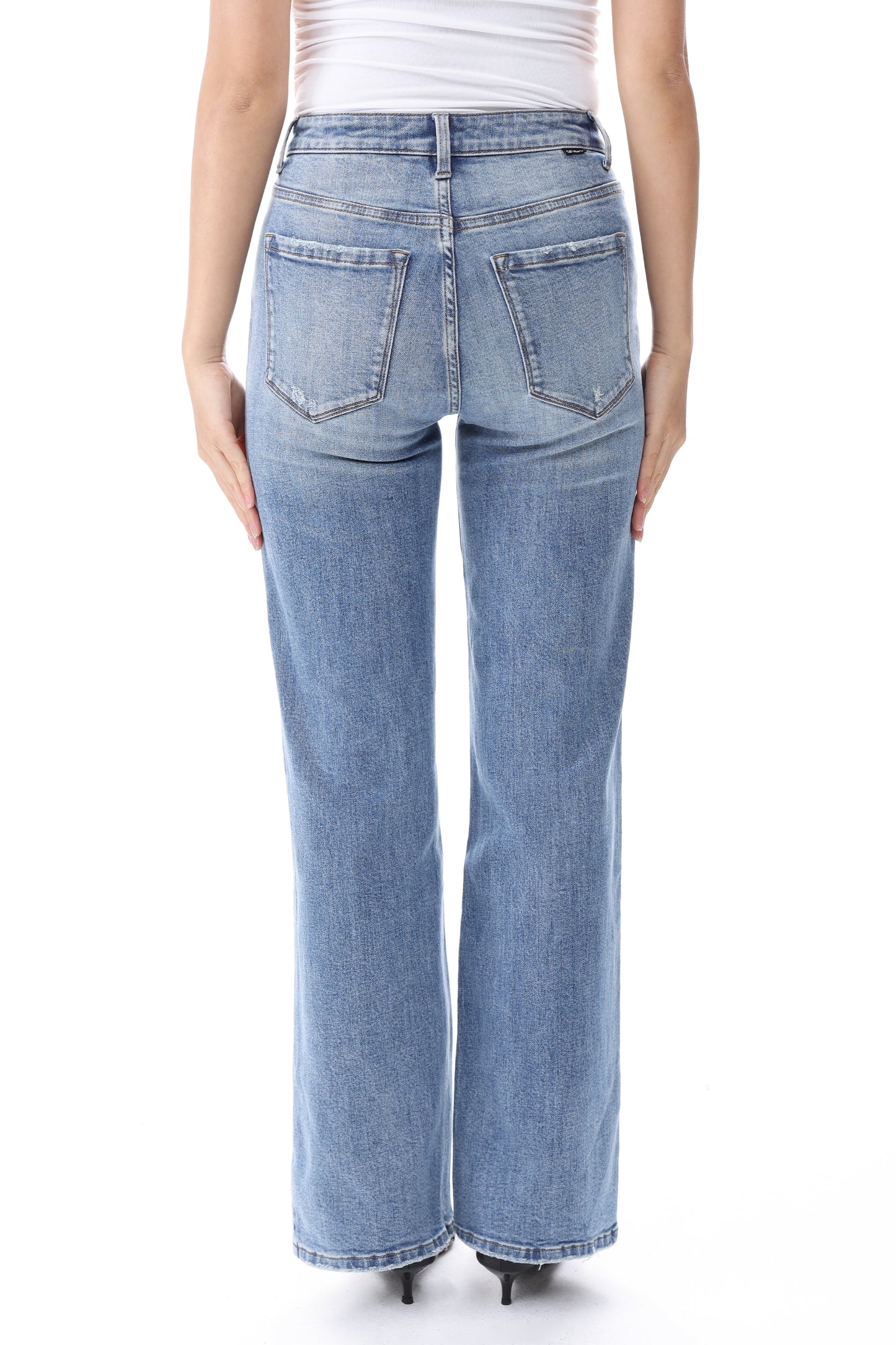 High Rise 90's Full Jeans ESFT630511