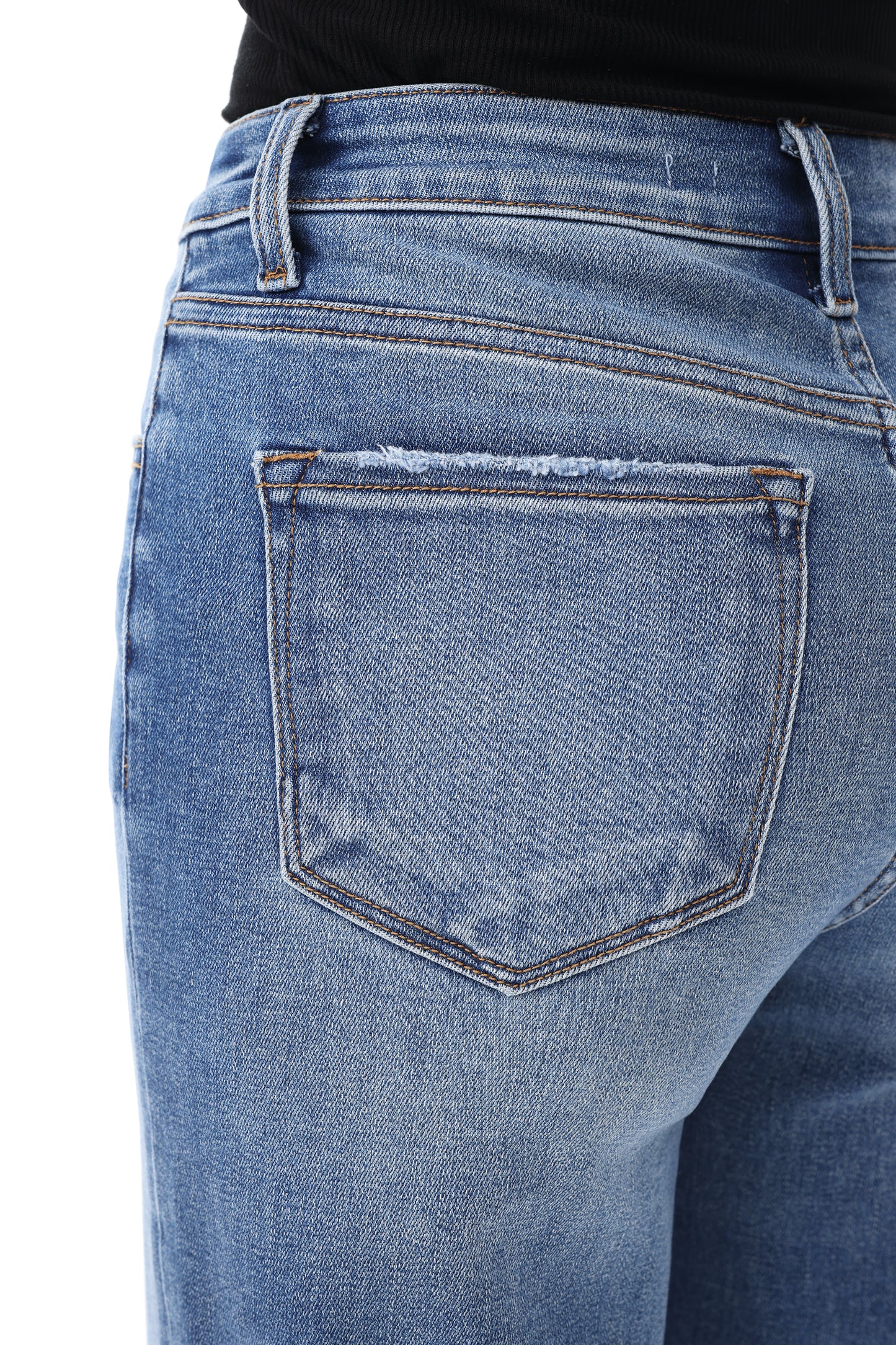 HIGH RISE WIDE LEG FULL JEANS ESFW640837