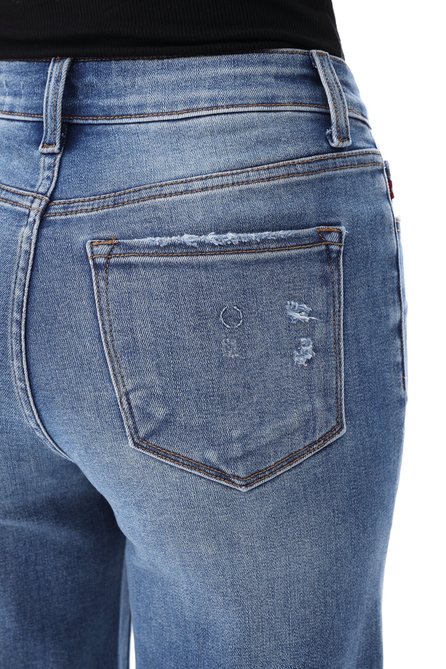 HIGH RISE WIDE LEG FULL JEANS ESFW640837