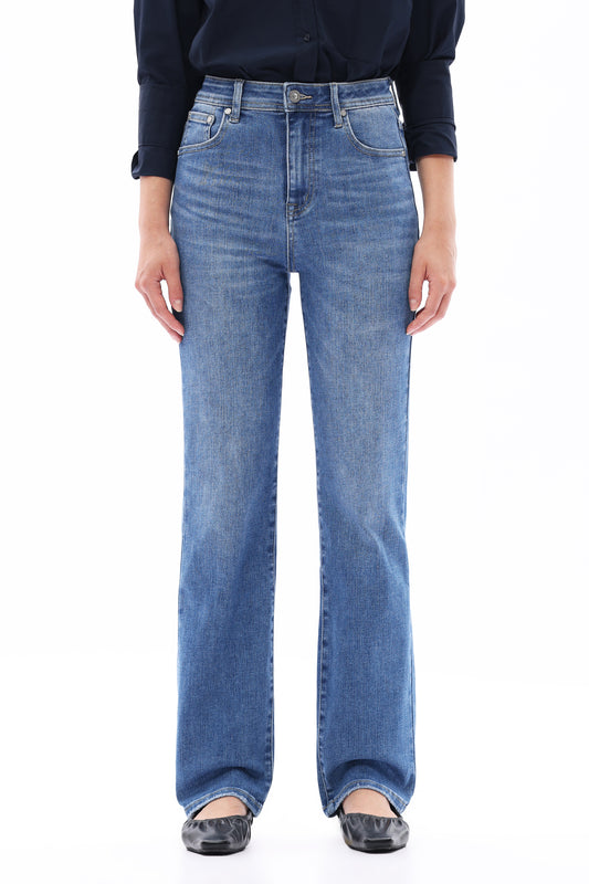 HIGH RISE STRAIGHT LEG DENIM JEAN OST5026