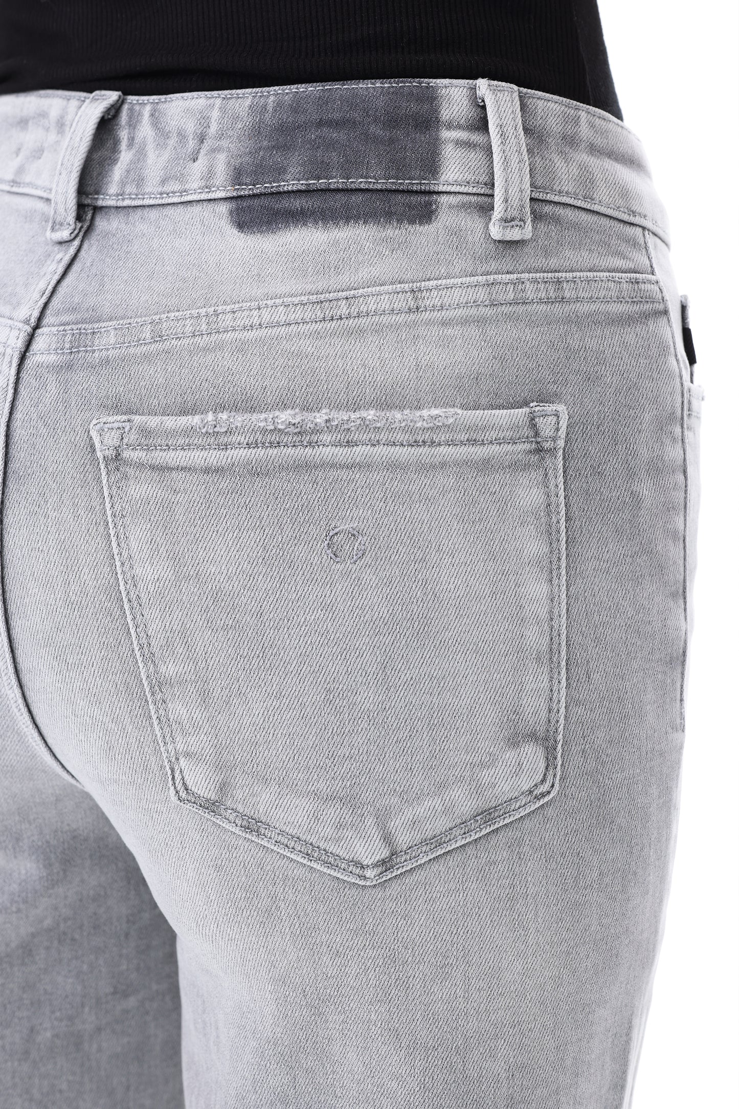 High Rise Wide Leg Full Jeans ESFW620807