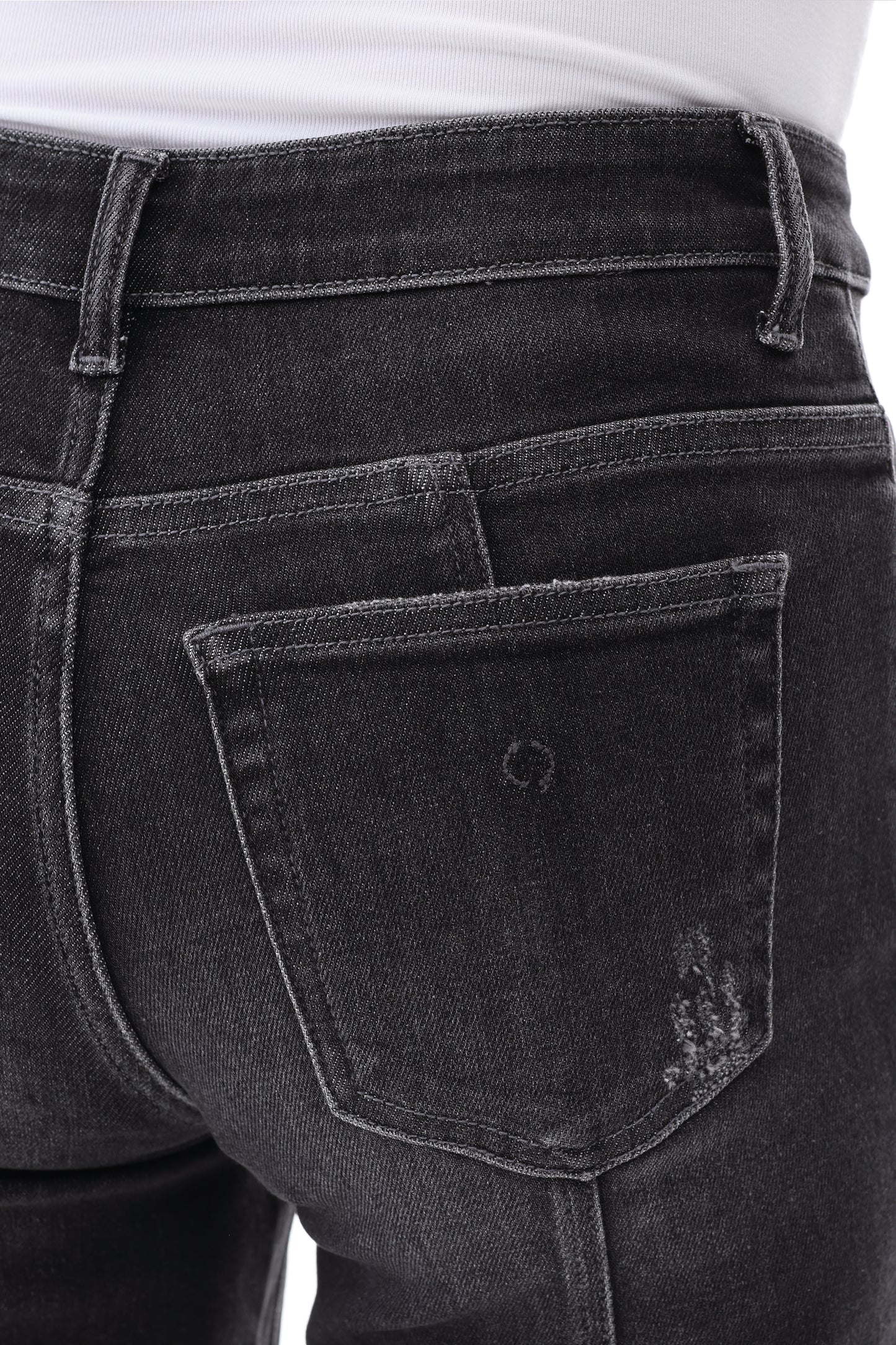 The Luna Low Rise 90‘S Super Flared Wide Leg Full Jeans ESFW630840
