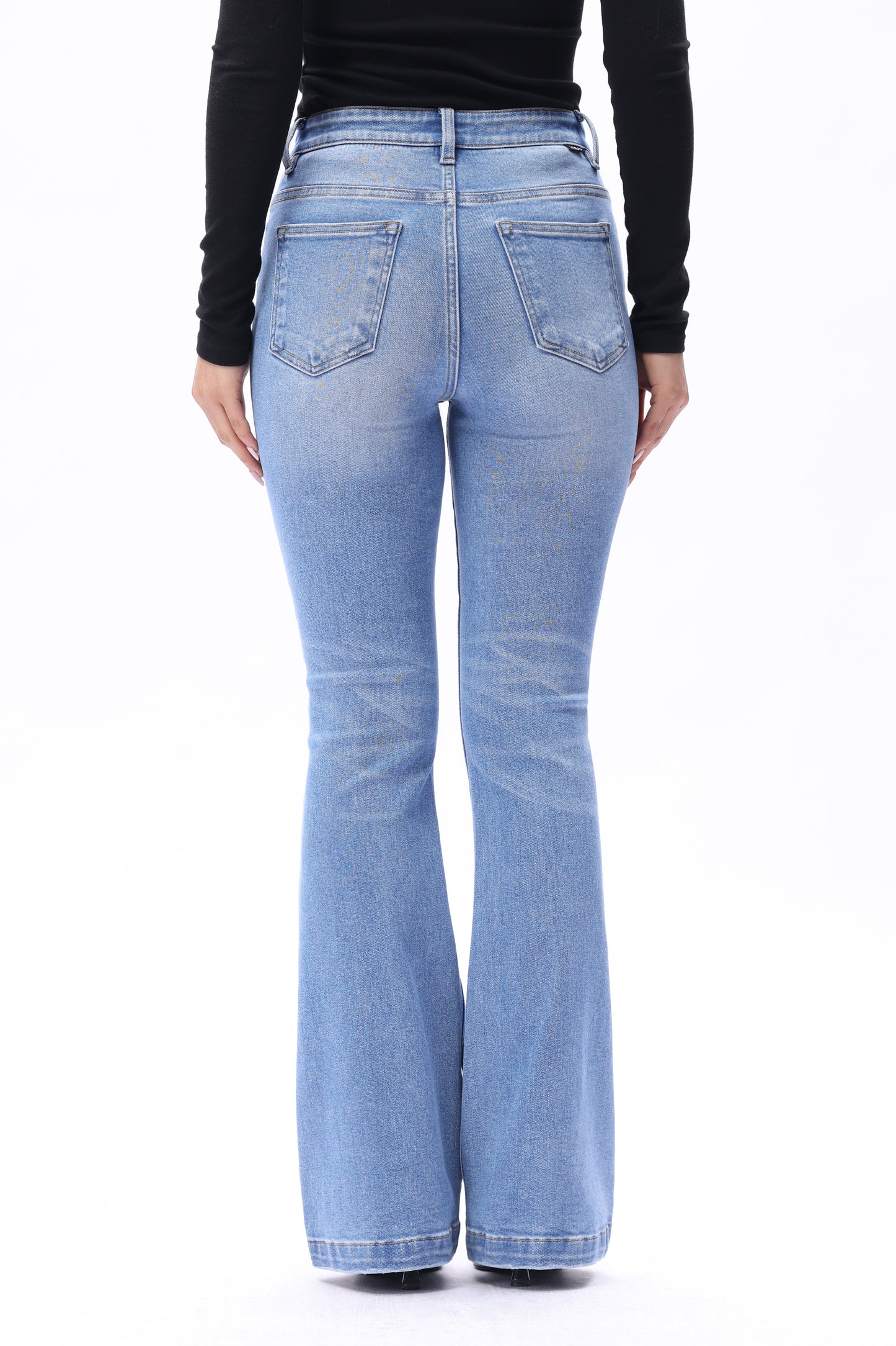 High Rise Bootcut Full Jeans ESFF620102