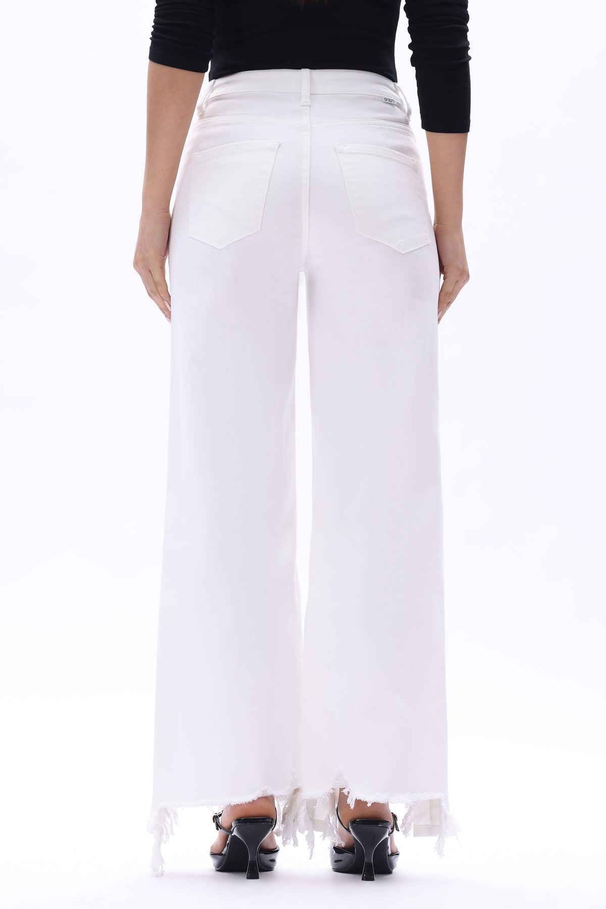 MID HIGH RISE WIDE LEG FULL PANTS ESFW630824