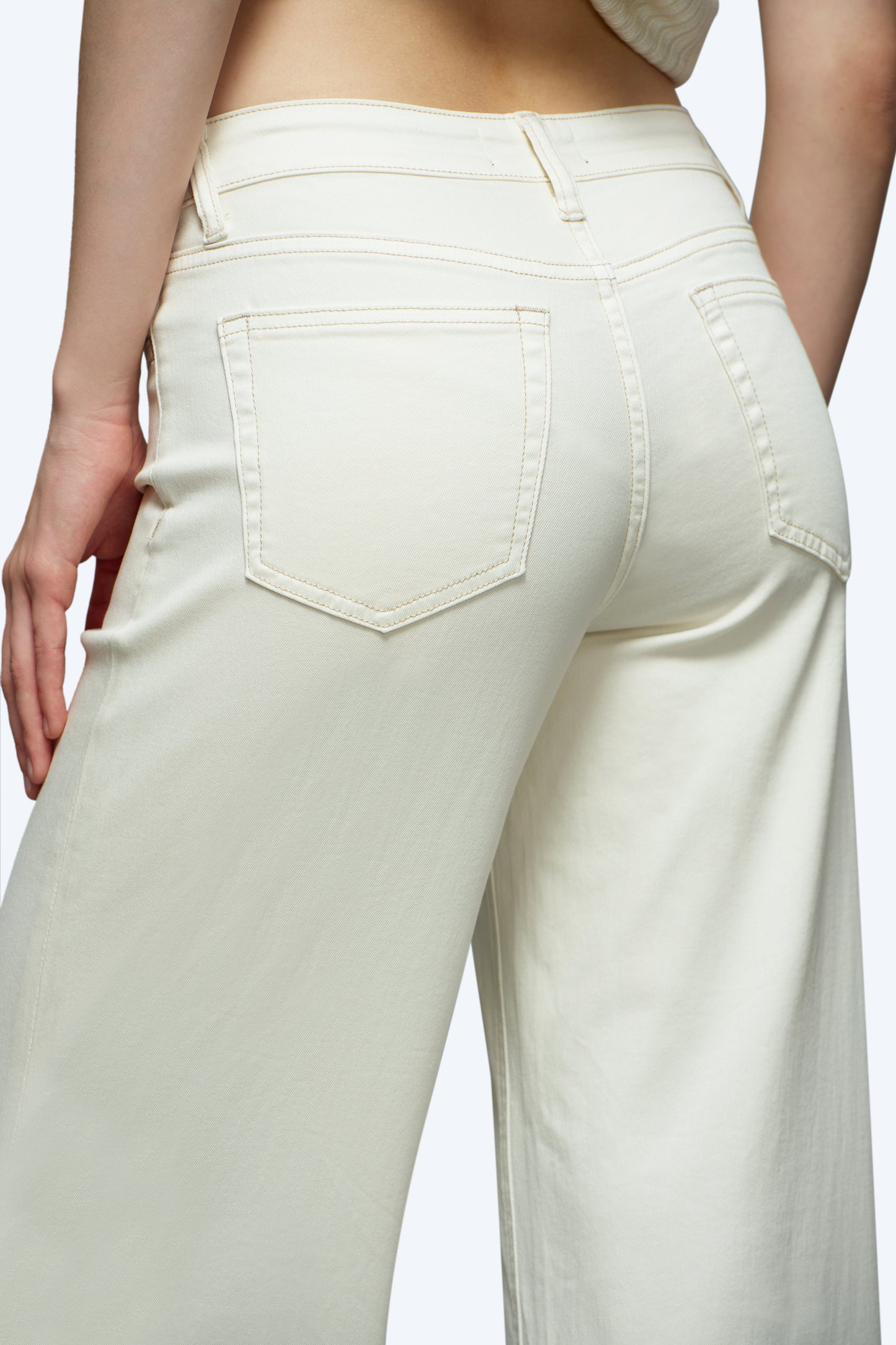 MID RISE BAGGY BBL WIDE LEG DENIM JEANS OSW8001