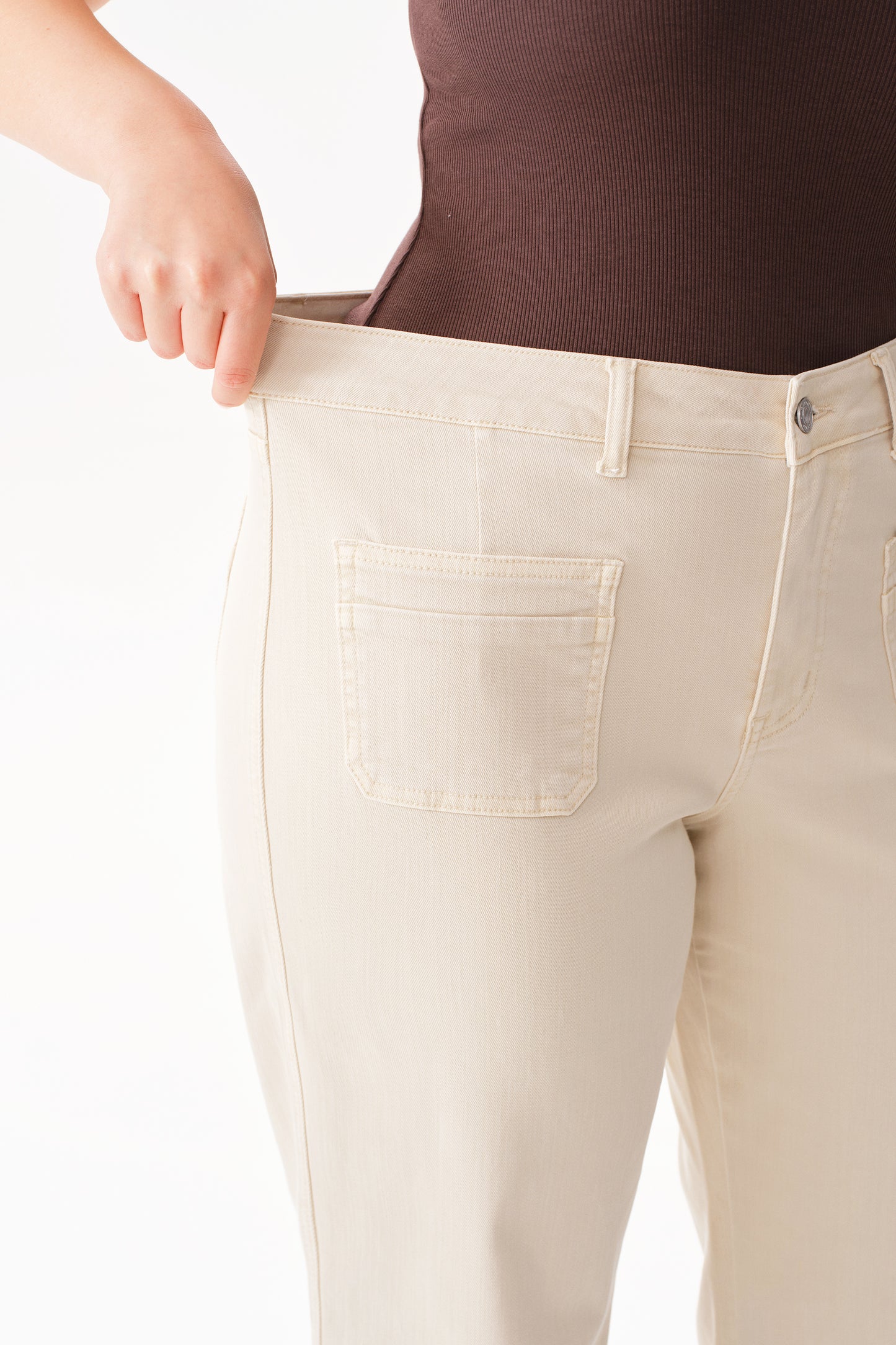 Mid Rise Straight Pants OST5068-P