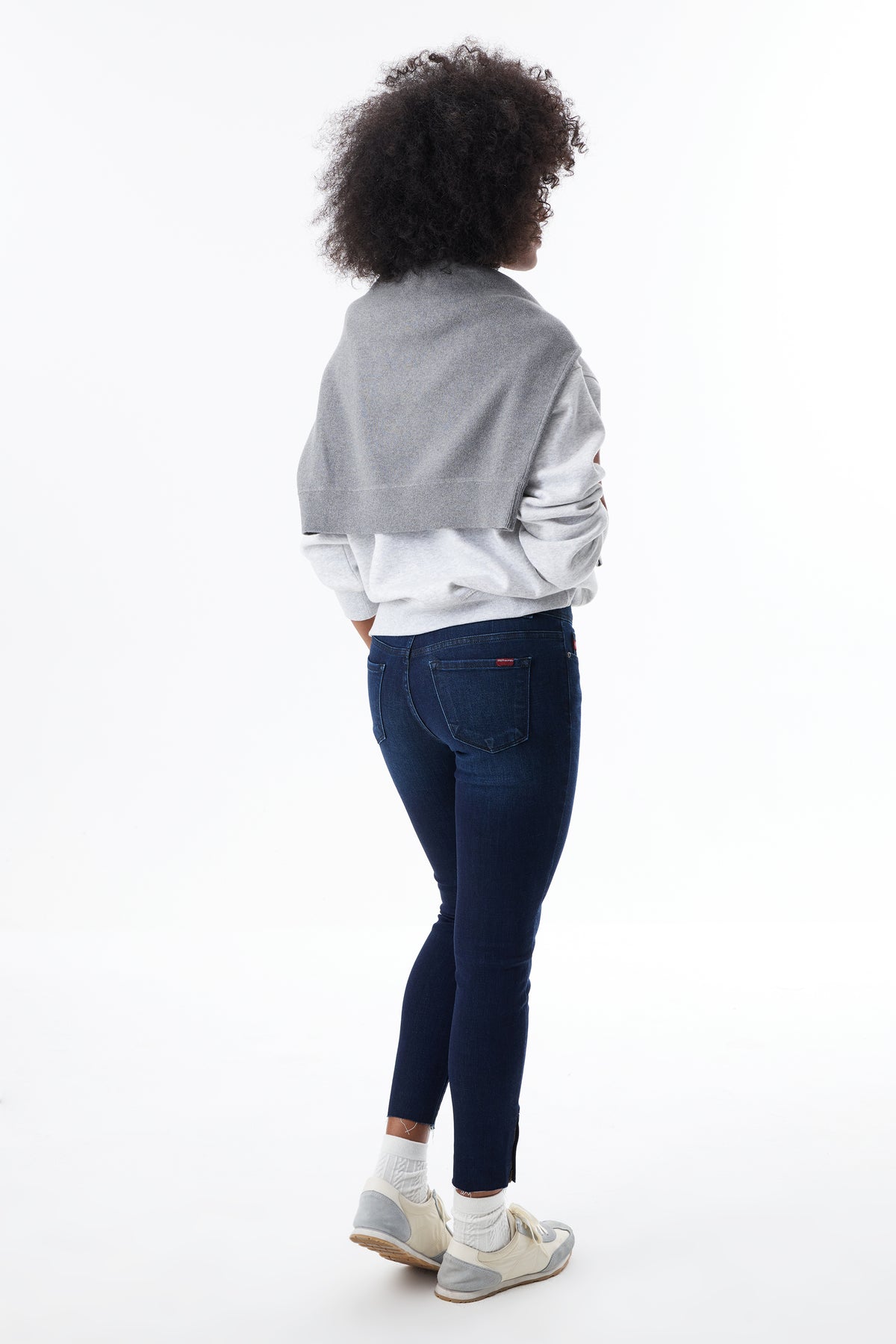The Luna Low Rise Skinny Cropped Jeans ESFS640203