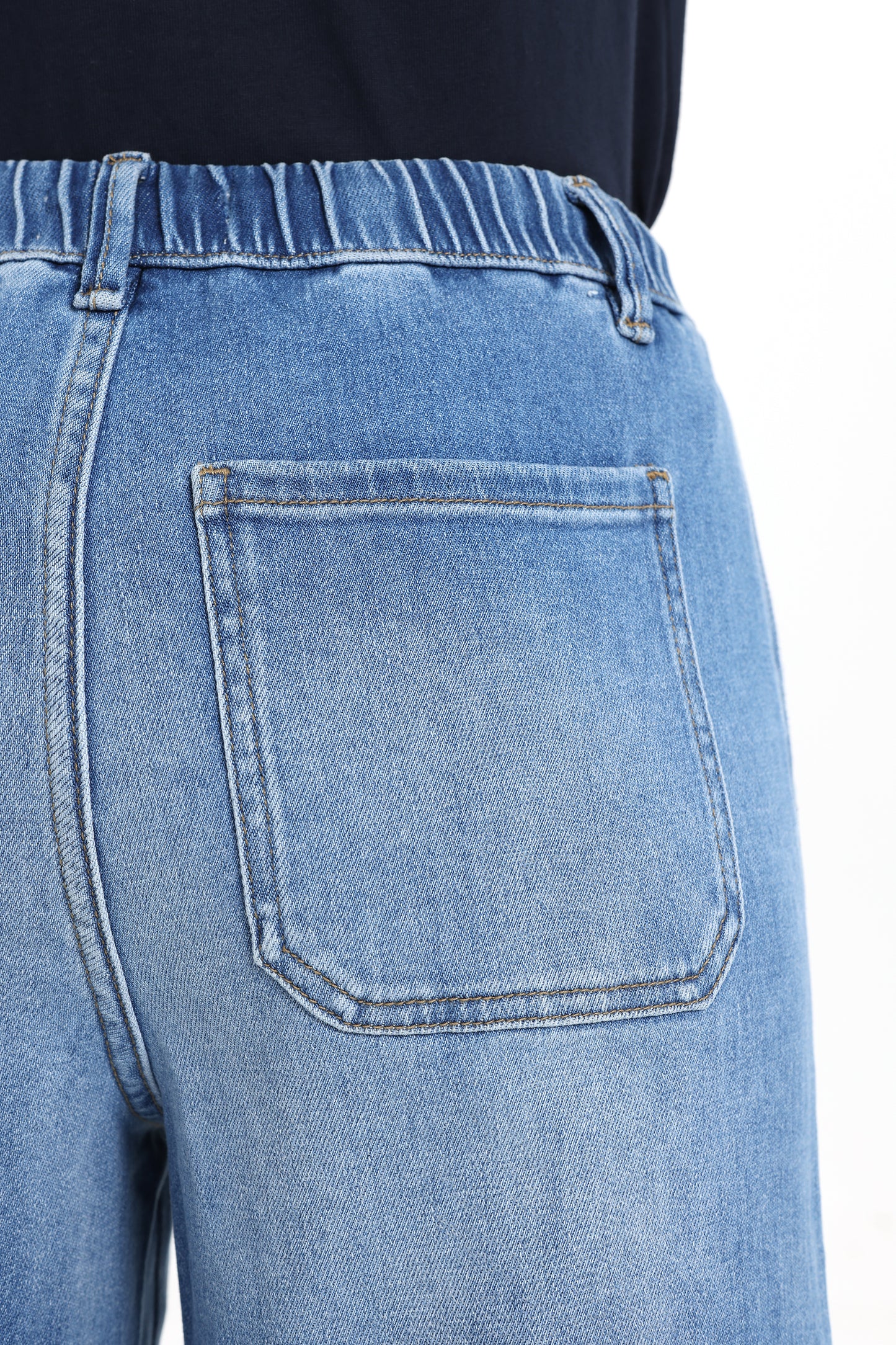 High Rise Wide Leg Denim Jeans OSW8093