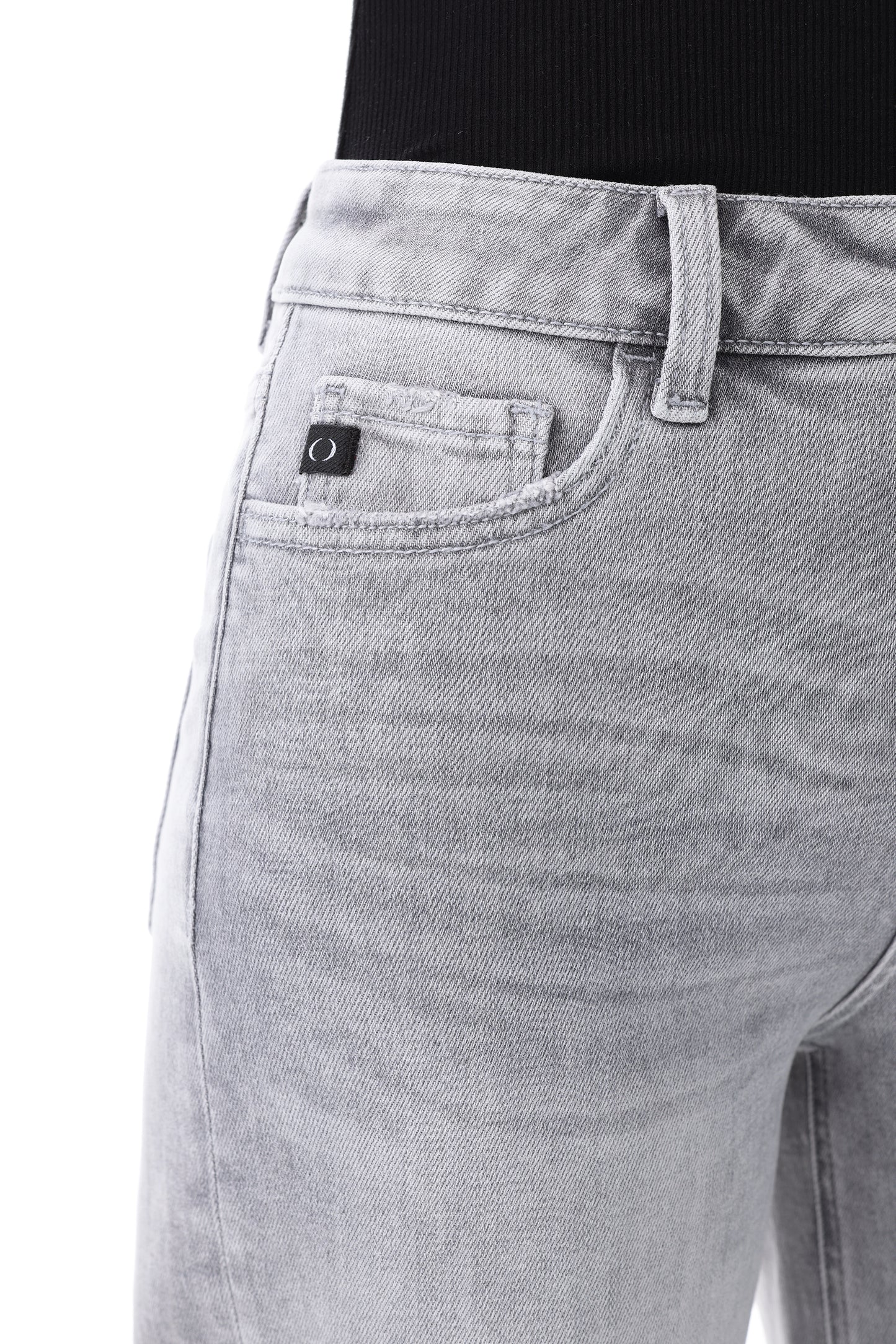 High Rise Wide Leg Full Jeans ESFW620807