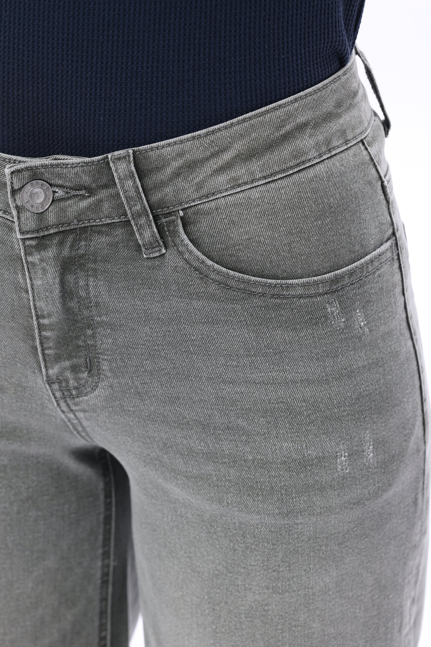 MID RISE BAGGY BBL WIDE LEG DENIM JEANS OSW8001