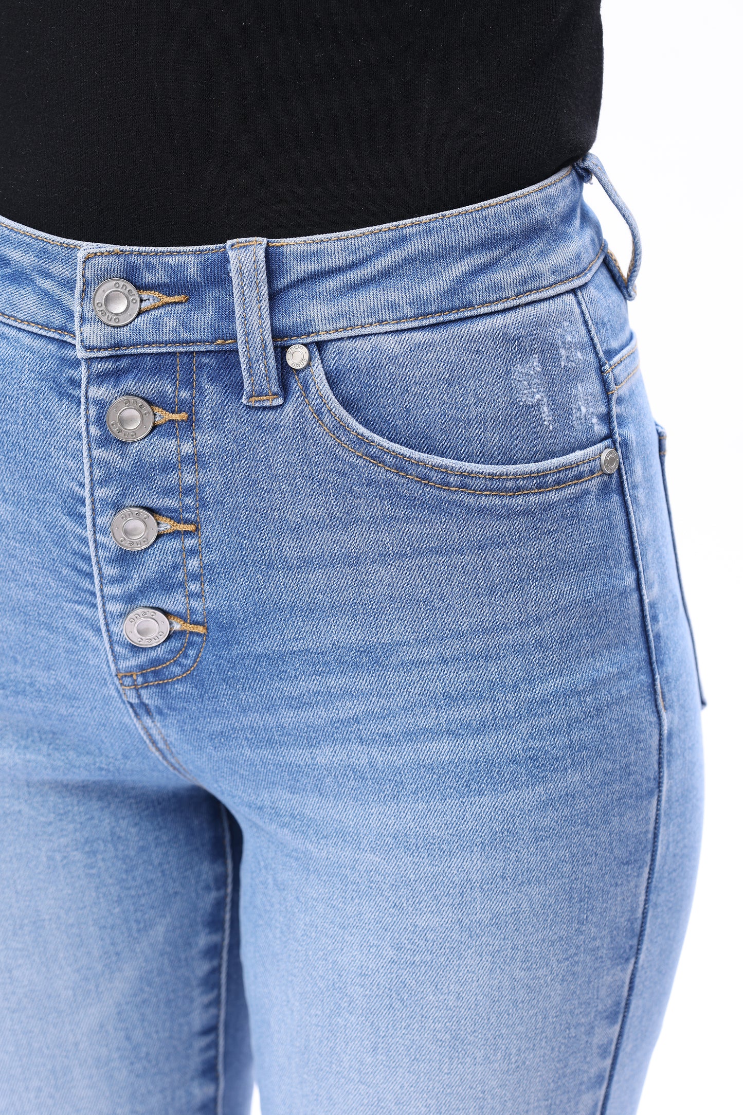 High Rise Bootcut Full Jeans ESFF620102