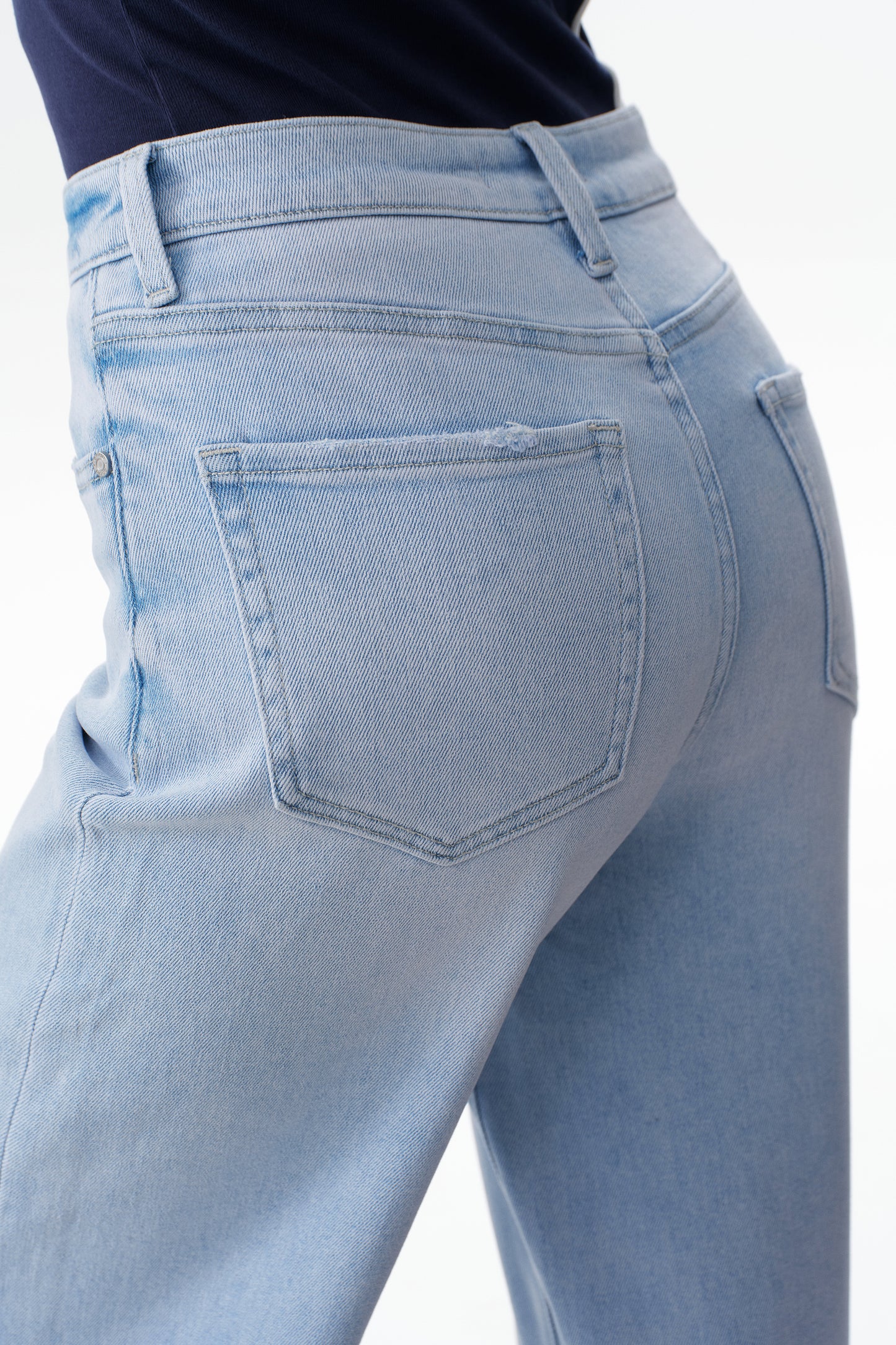 High Waist Loose Baggy Relaxed Tapered Jeans OST5024