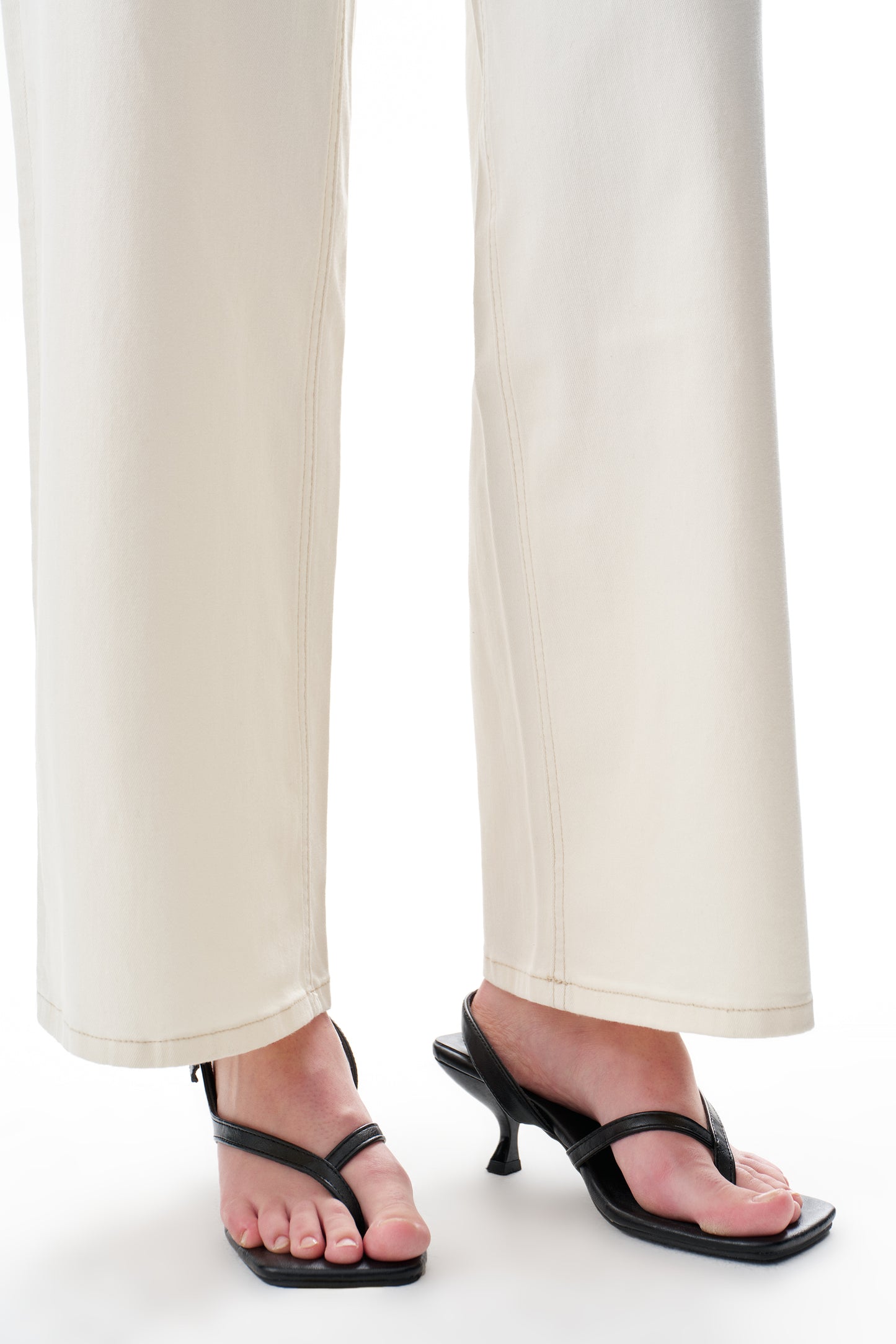 Mid Rise Baggy BBL Wide Leg Denim Jeans OSW8001