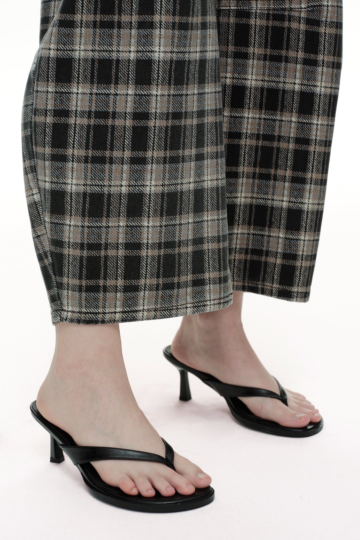 Baggy Bohemia Mid Rise Barrel Print Pants OSOX011