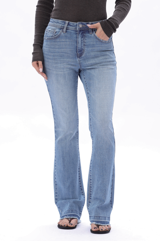 High Rise Bootcut Full Jeans ESFF630105