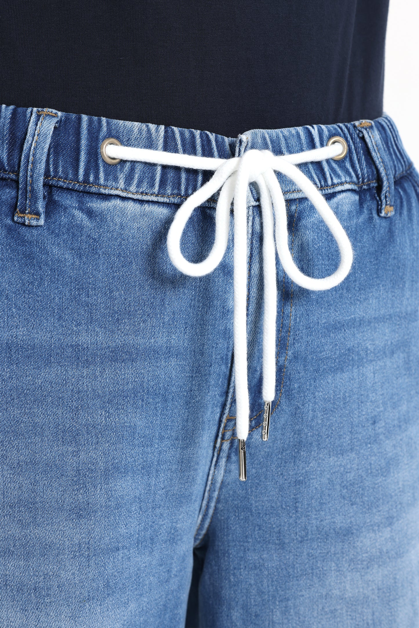 High Rise Wide Leg Denim Jeans OSW8093