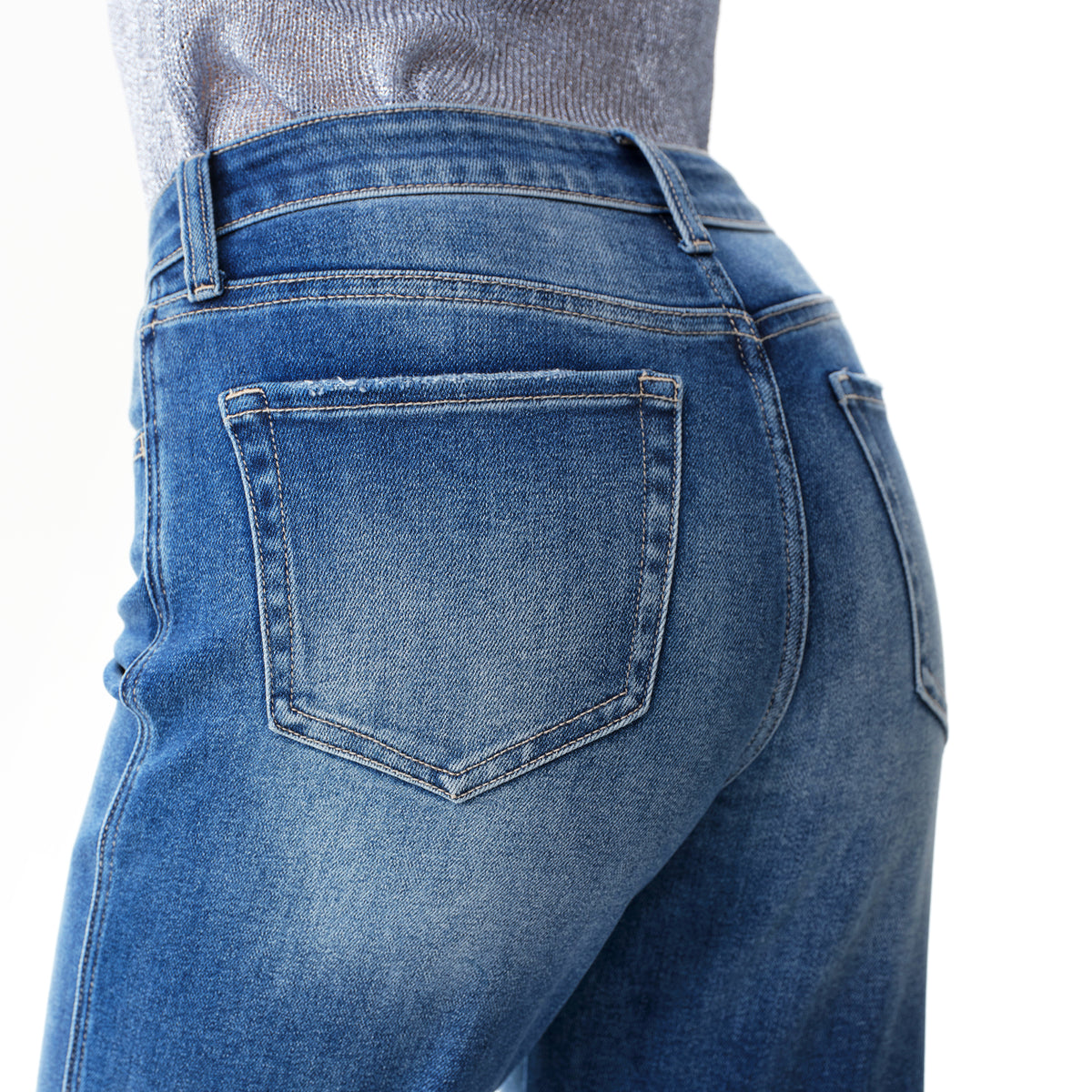 PLUS HIGH RISE RELAXED STRAIGHT OST5033-P