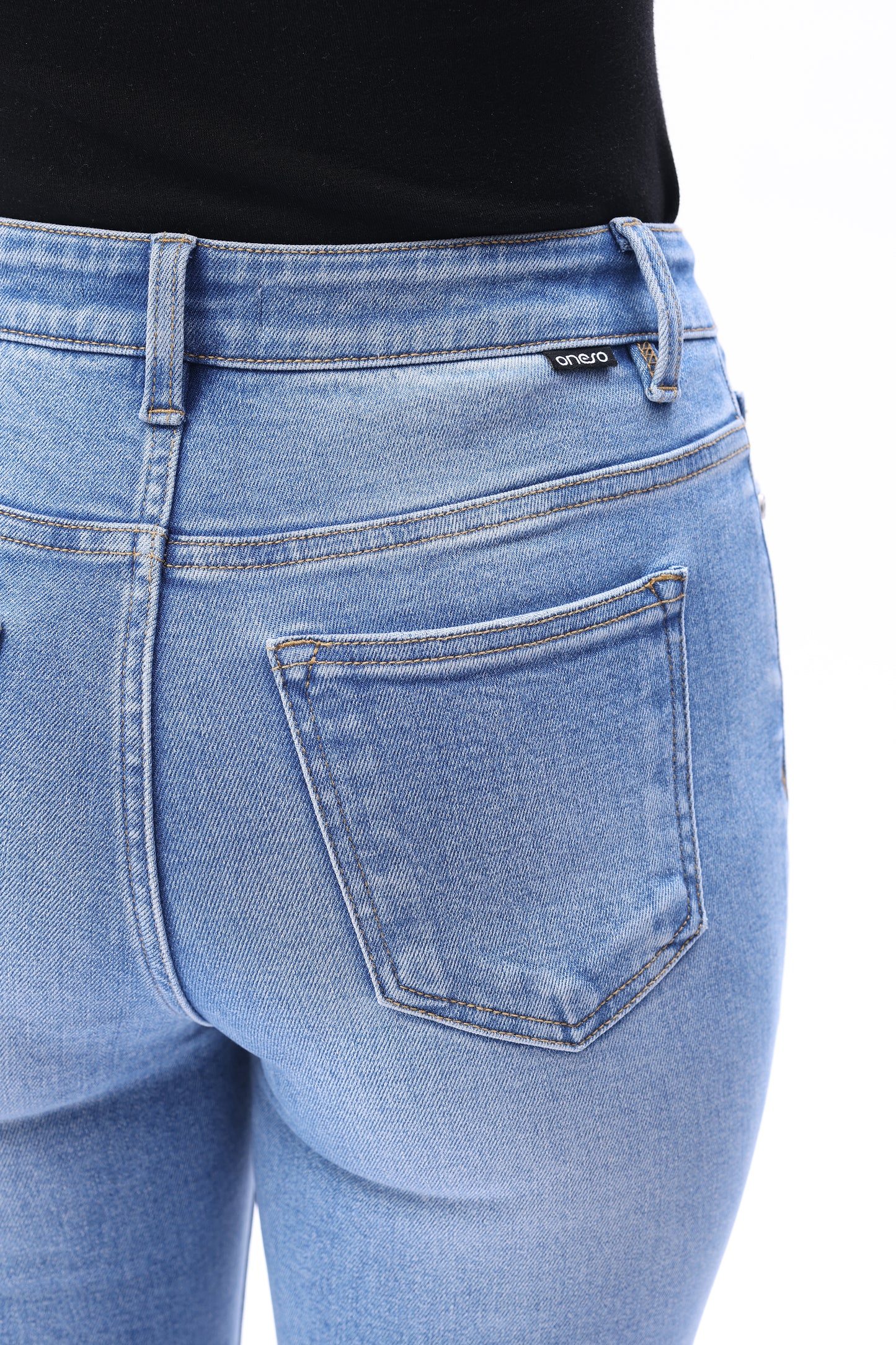 High Rise Bootcut Full Jeans ESFF620102