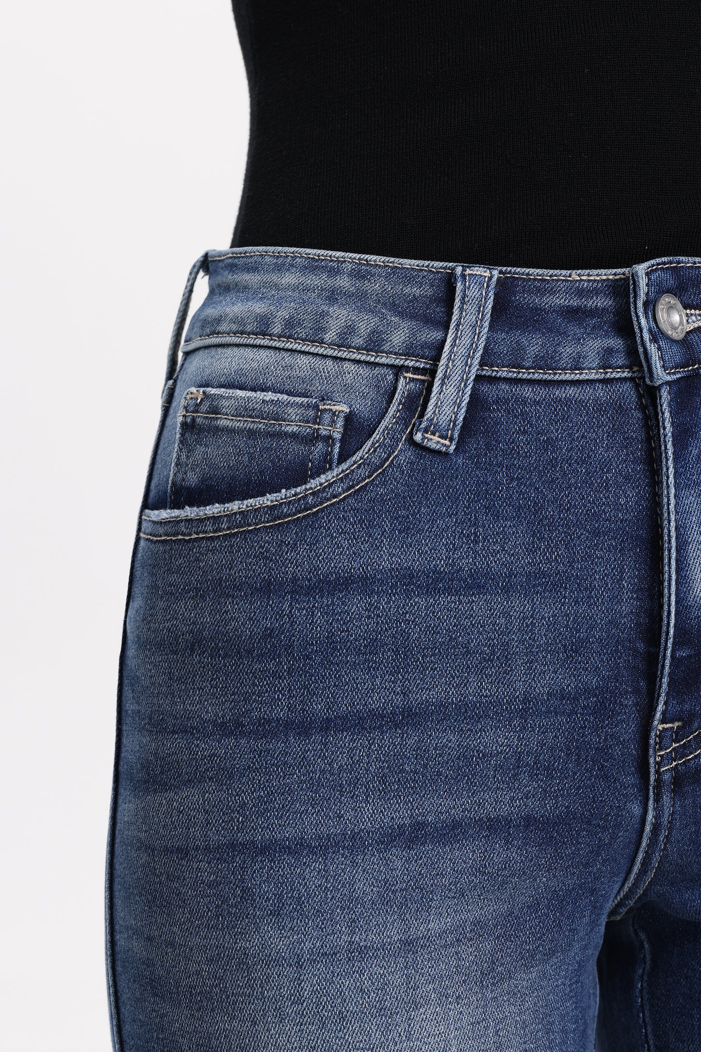 High Rise Relaxed Straight Jeans OST5033