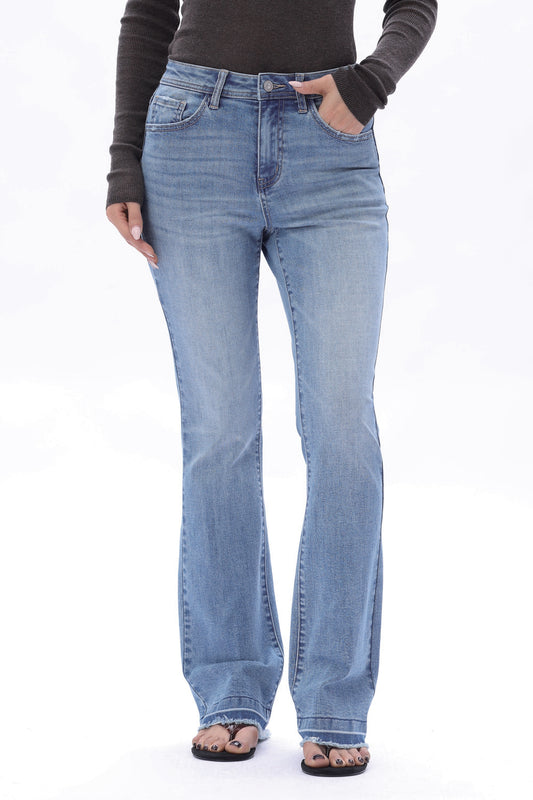 High Rise Bootcut Full Jeans ESFF630105