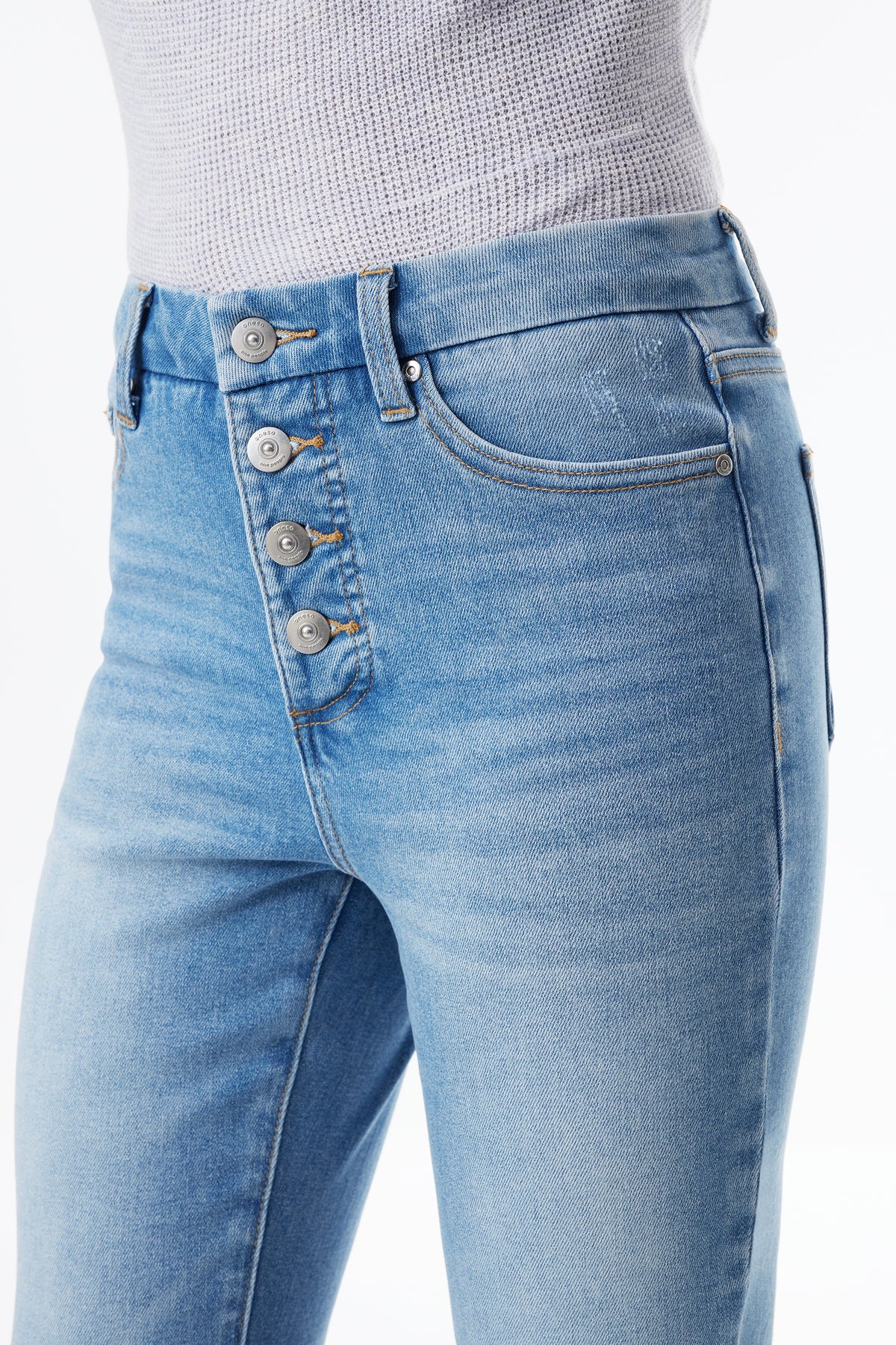 High Rise Bootcut Full Jeans ESFF620102