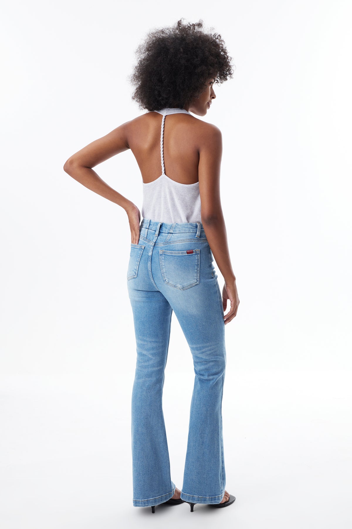 High Rise Bootcut Full Jeans ESFF620102