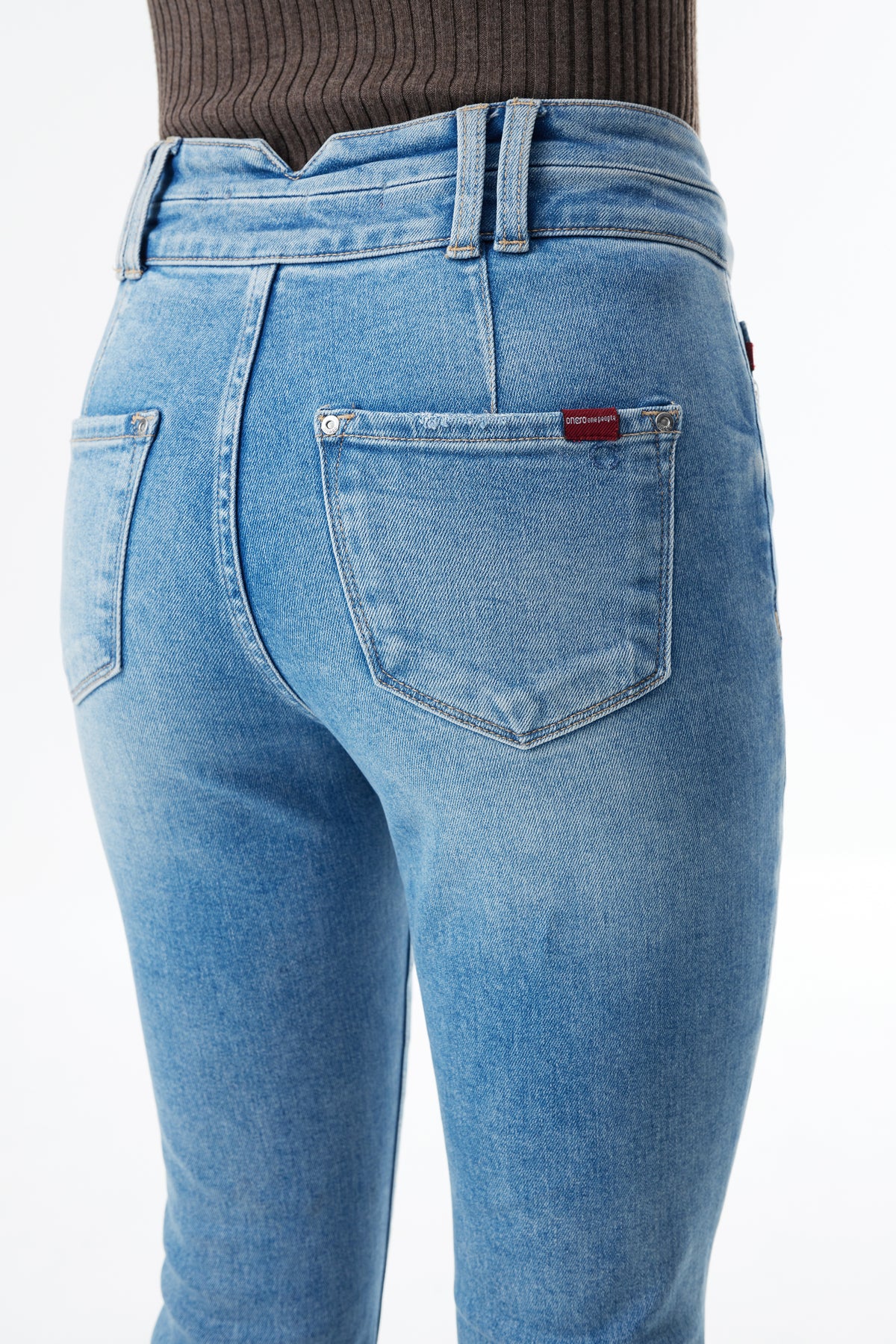 High Rise Bootcut Full Jeans ESFF630104-P