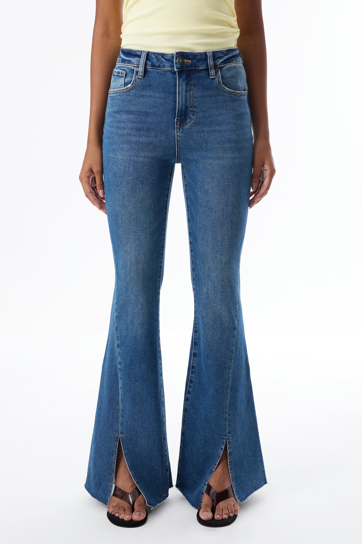 High Rise Flare Tall Jeans ESFF640114