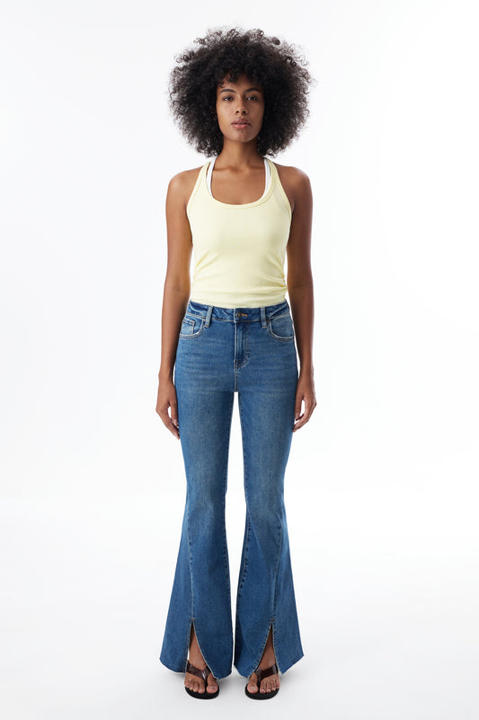 High Rise Flare Tall Jeans ESFF640114