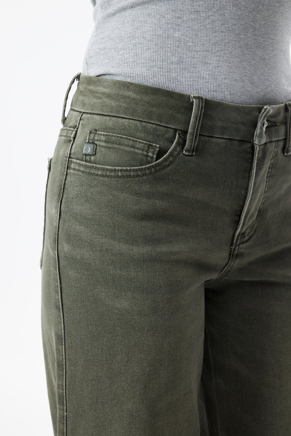 MID RISE WIDE LEG FULL JEANS ESFW620819
