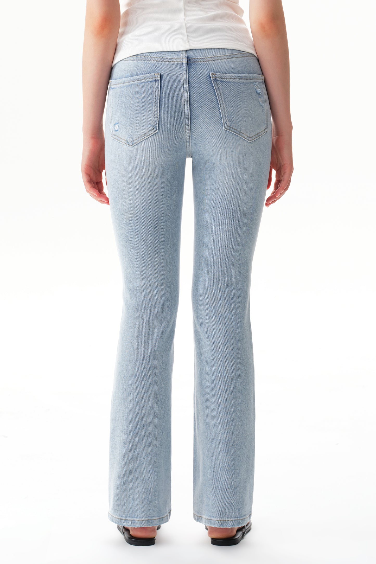 High Rise Bootcut Denim Jeans OSF1143EC